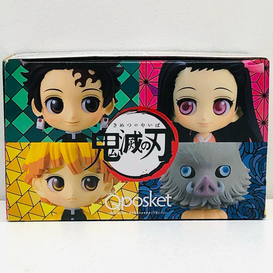 【中古】 フィギュア 鬼滅の刃 23巻特典 炭治郎&禰豆子&善逸&伊之助 Qposketpe【フィギュア】【加古川物流】