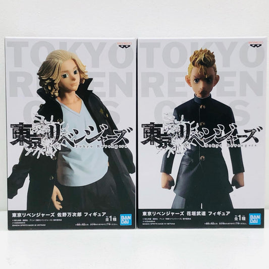 【中古】 フィギュア 「東京リベンジャーズ」佐野万次郎 花垣武道 2体セット【フィギュア】【加古川物流】