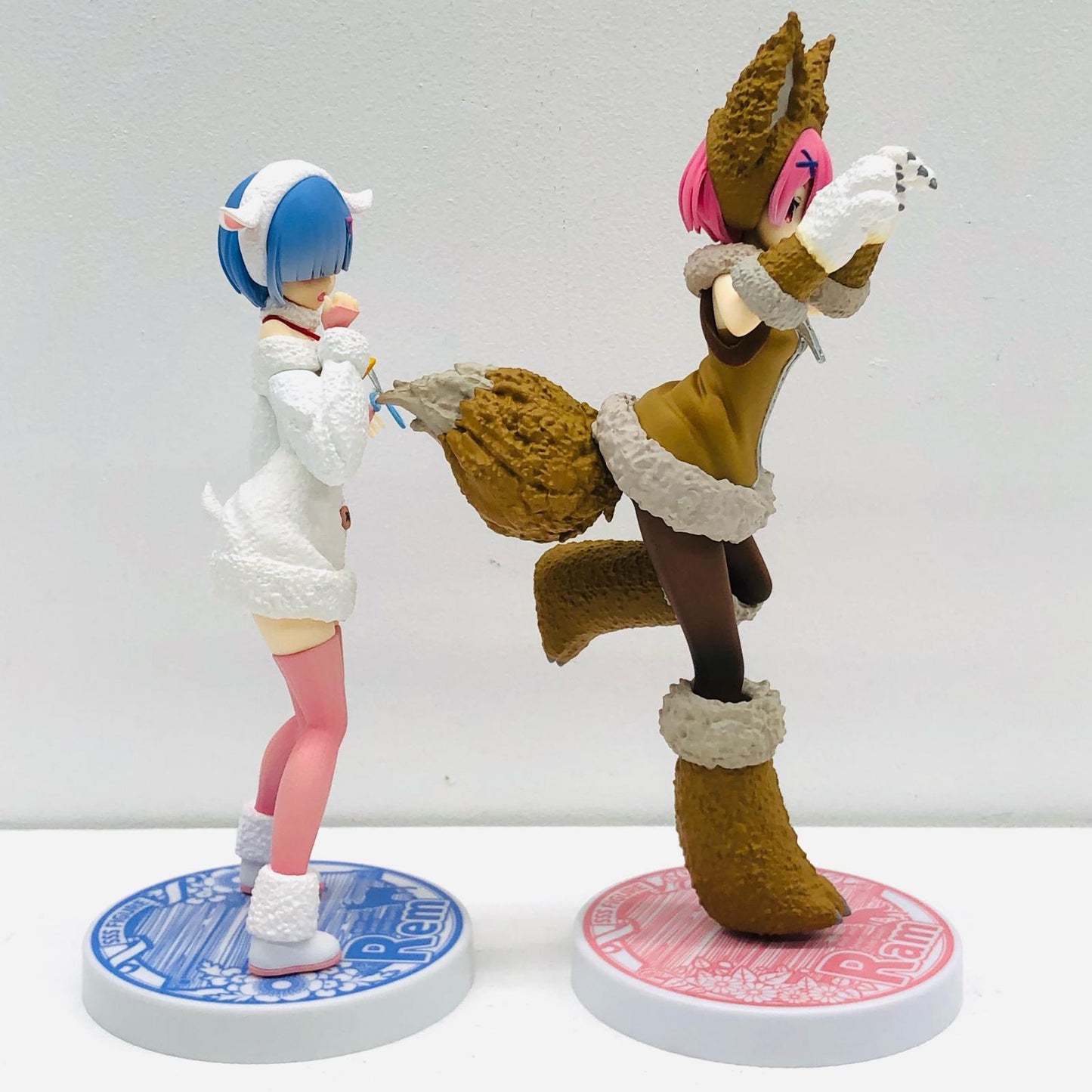 【中古】 フィギュア 「Re:ゼロから始める異世界生活」 レム ラム オオカミと七匹の子ヤギ 2体セット【フィギュア】【加古川物流】