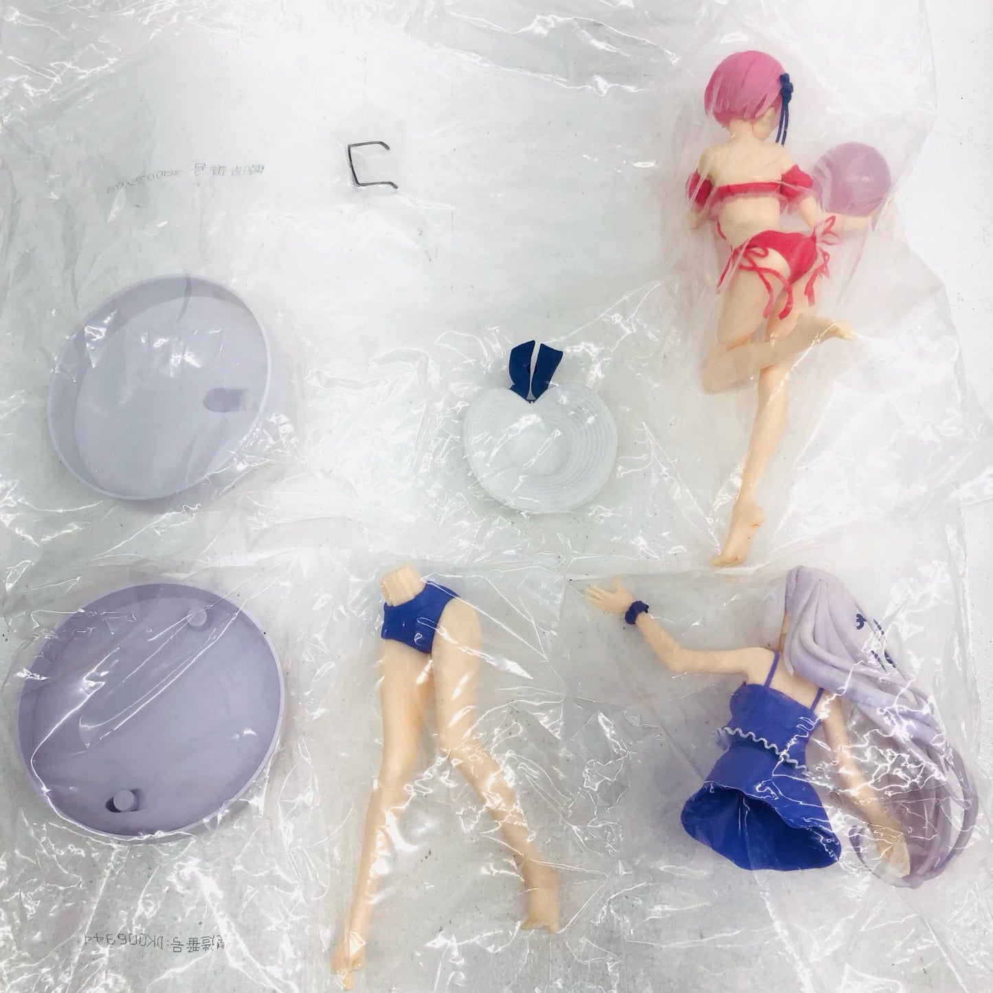 【中古】 「Re:ゼロから始める異世界生活」 フィギュア レム ラム エミリア EXQ 4体セット【フィギュア】【加古川物流】