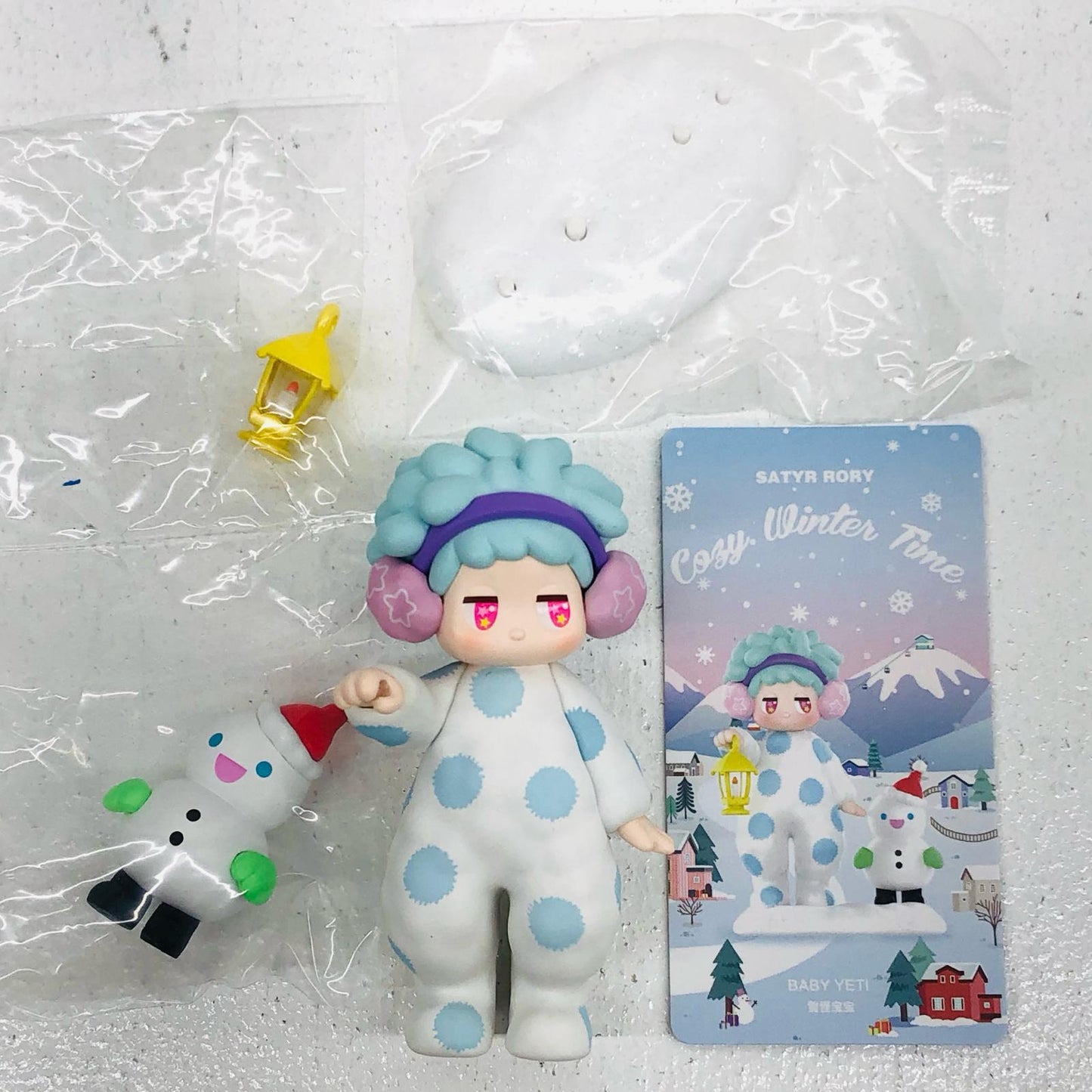 【中古】 フィギュア 「POPMART 」眠りの妖精 ウィンタータイム 2体セット【フィギュア】【加古川物流】