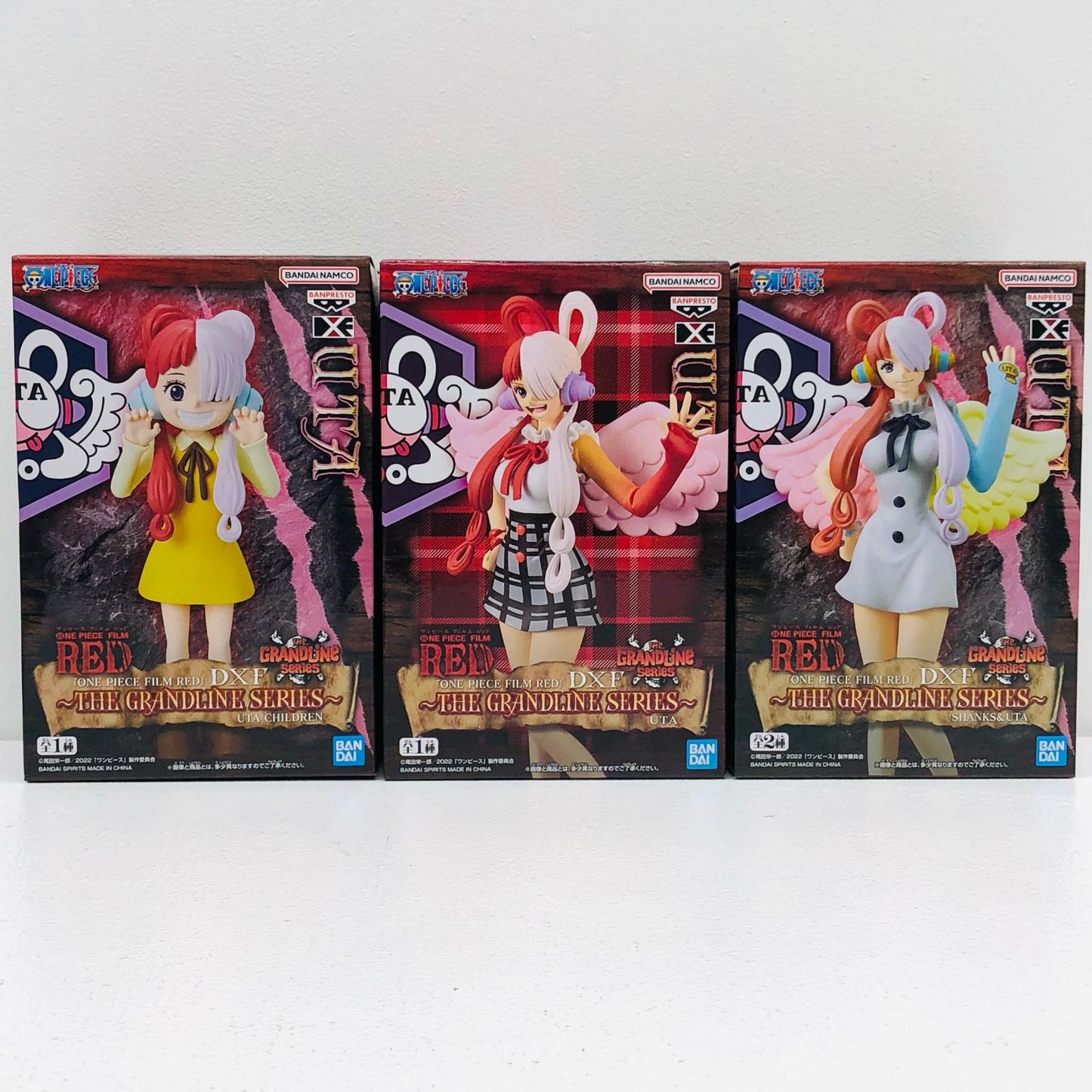 【中古】 フィギュア 「ワンピースFILMRED」ウタ DXF~THEGRANDLINESERIES~ 3体セット【フィギュア】【加古川物流】