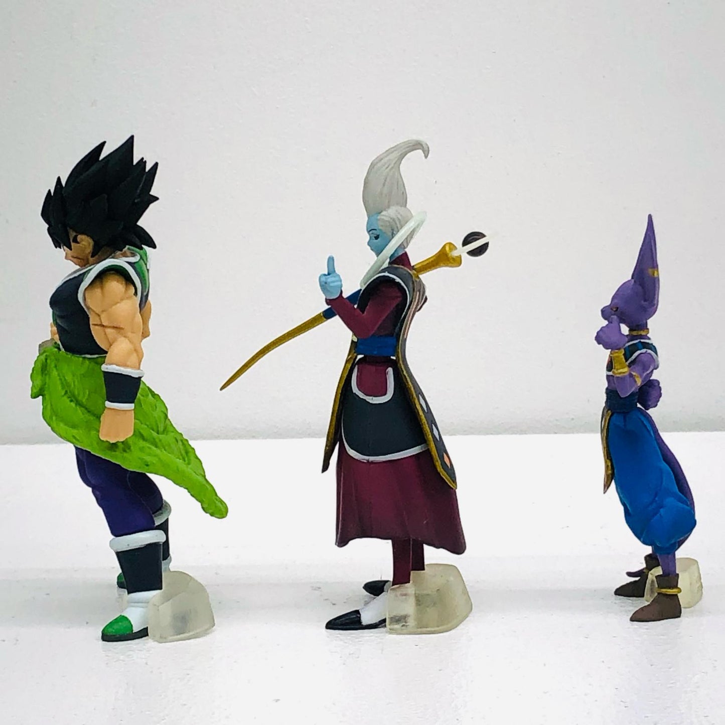 【中古】 HG映画ドラゴンボール超02 フィギュア ブロリー ウイス ビルス 3体【フィギュア】【加古川物流】