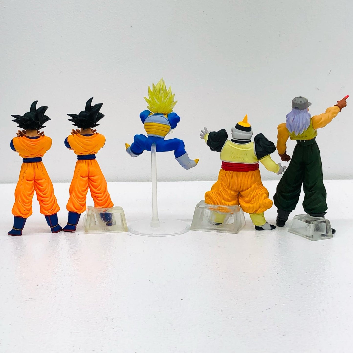 【中古】 DGドラゴンボール改02 フィギュア 孫悟空 ベジータ 人造人間13号 19号 5体【フィギュア】【加古川物流】