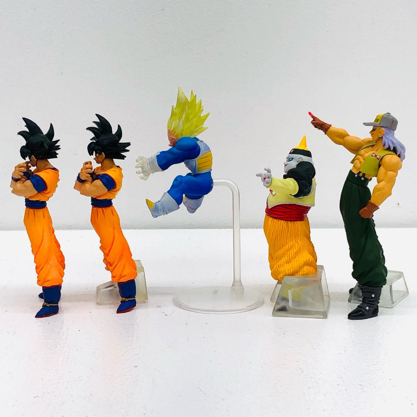 【中古】 DGドラゴンボール改02 フィギュア 孫悟空 ベジータ 人造人間13号 19号 5体【フィギュア】【加古川物流】