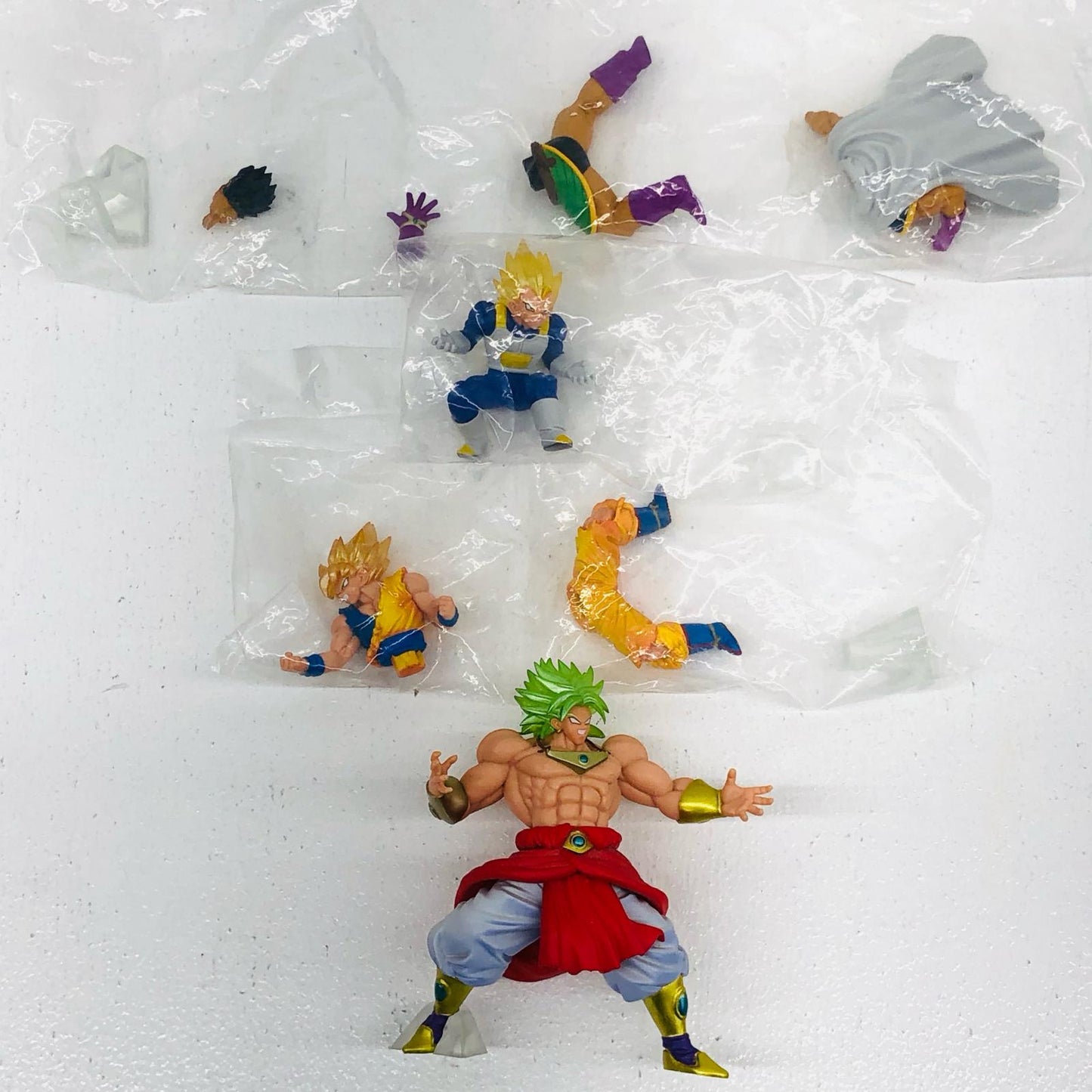 【中古】 HGドラゴンボール09熱戦・烈戦・超激戦!! フィギュア ブロリー ベジータ パラガス ほか 4体【フィギュア】【加古川物流】