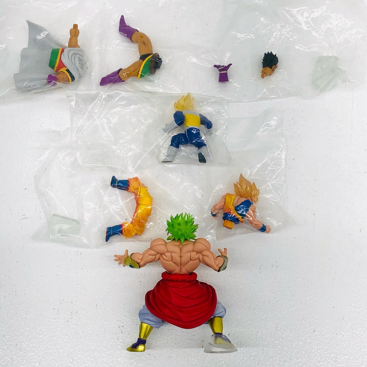 【中古】 HGドラゴンボール09熱戦・烈戦・超激戦!! フィギュア ブロリー ベジータ パラガス ほか 4体【フィギュア】【加古川物流】