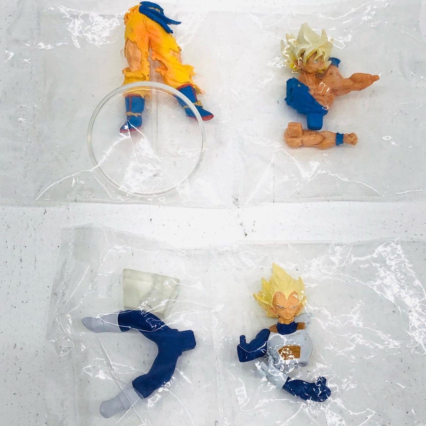 【中古】 HGドラゴンボールZ フィギュア 孫悟空 ベジータ ほか 4体【フィギュア】【加古川物流】