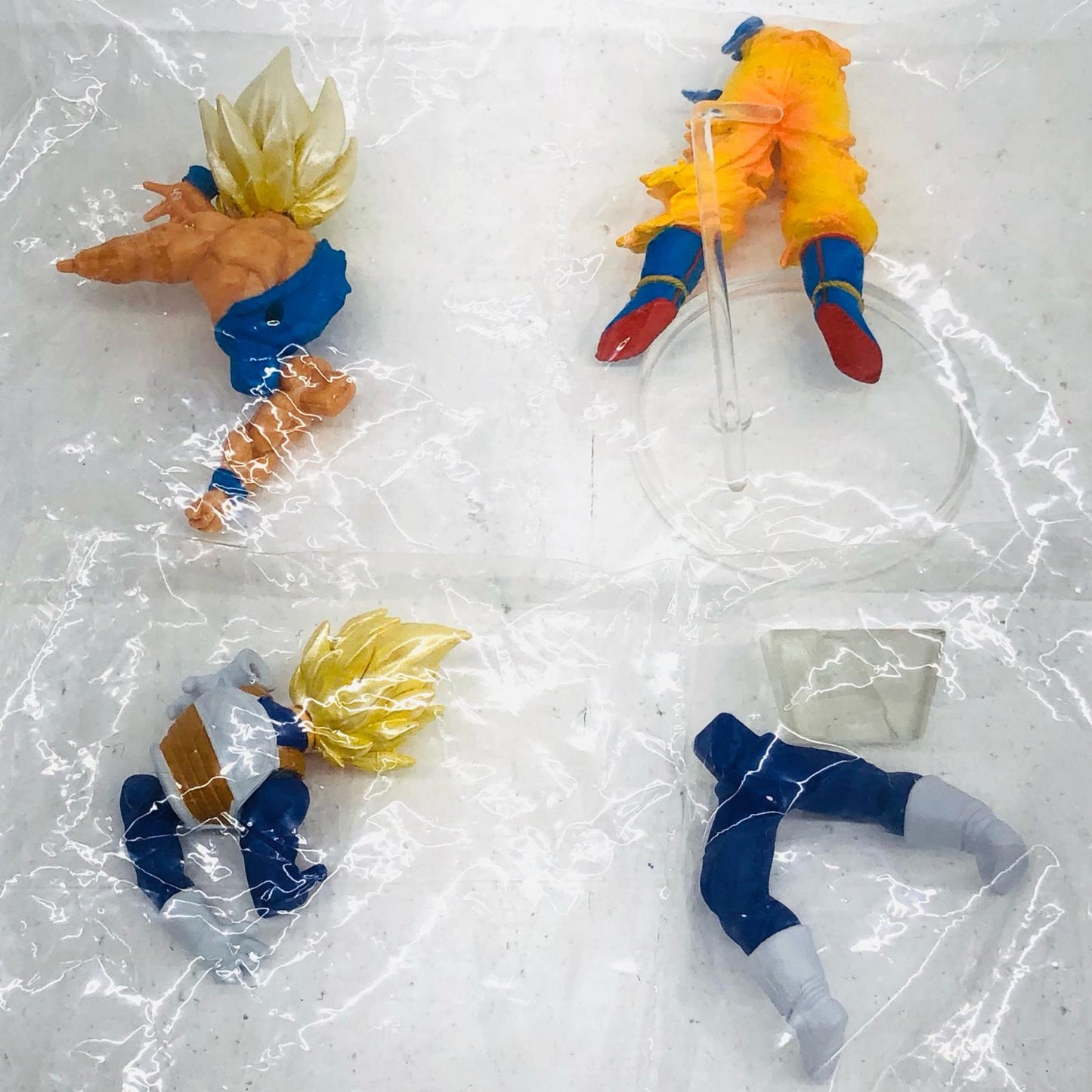 【中古】 HGドラゴンボールZ フィギュア 孫悟空 ベジータ ほか 4体【フィギュア】【加古川物流】