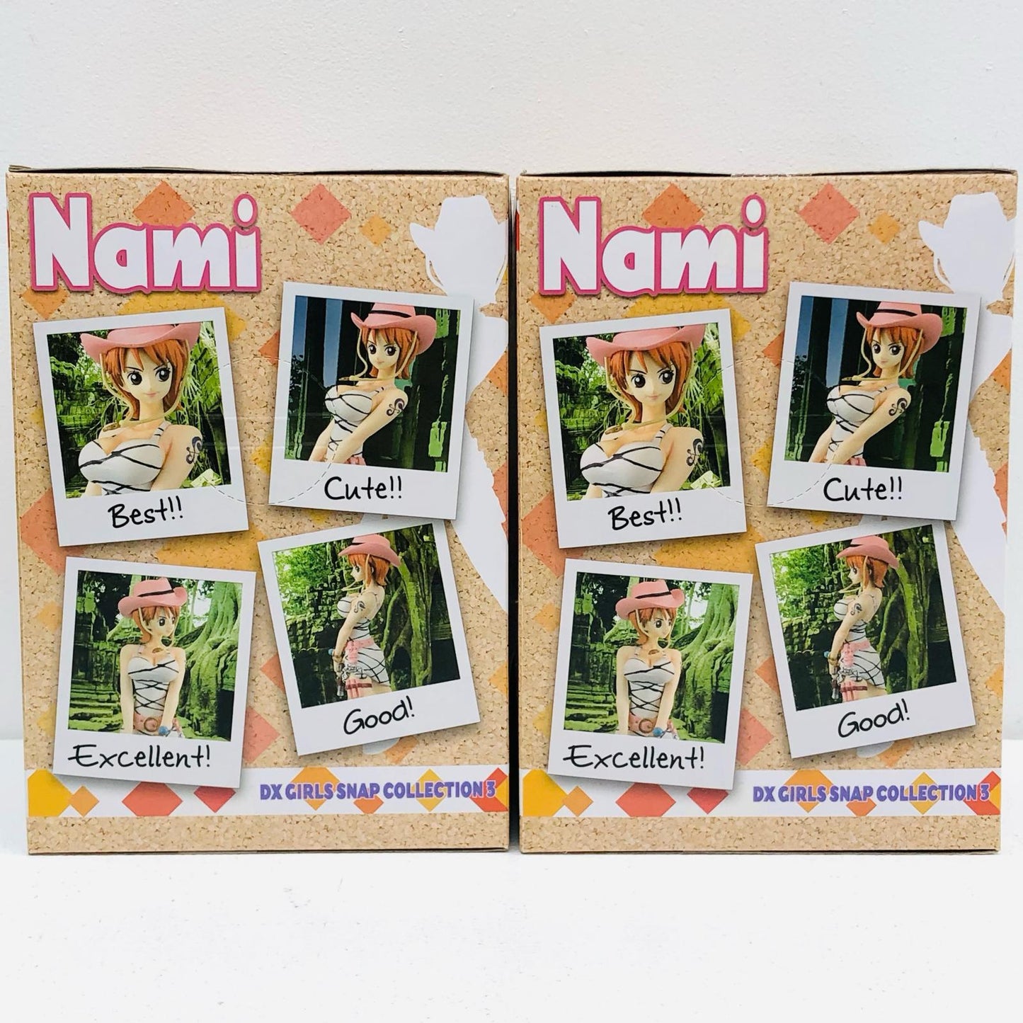 【中古】 「ワンピース」 フィギュア ナミ ロビン 「DXGIRLSSNAPCOLLECTION3」 2体【フィギュア】【加古川物流】
