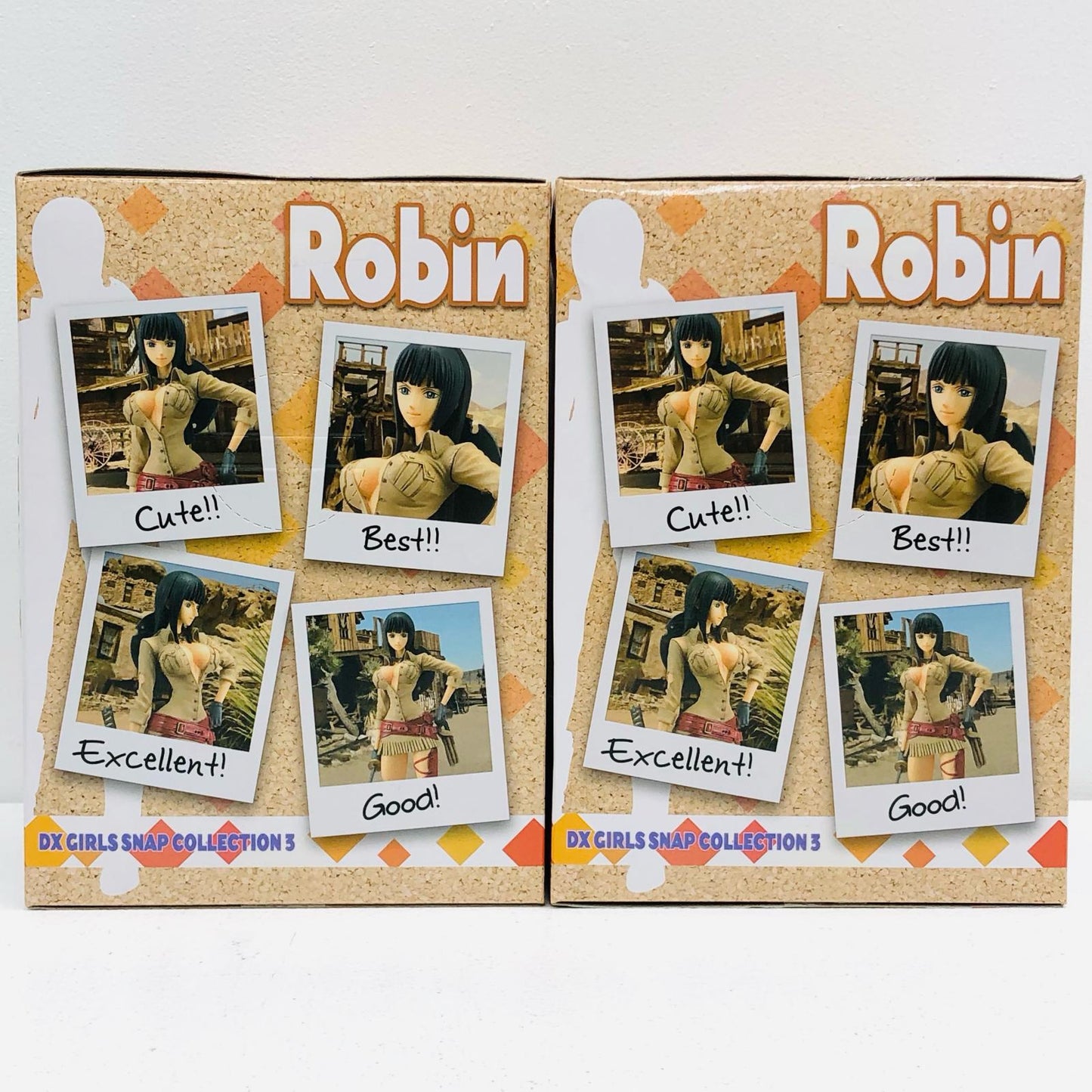 【中古】 「ワンピース」 フィギュア ナミ ロビン 「DXGIRLSSNAPCOLLECTION3」 2体【フィギュア】【加古川物流】