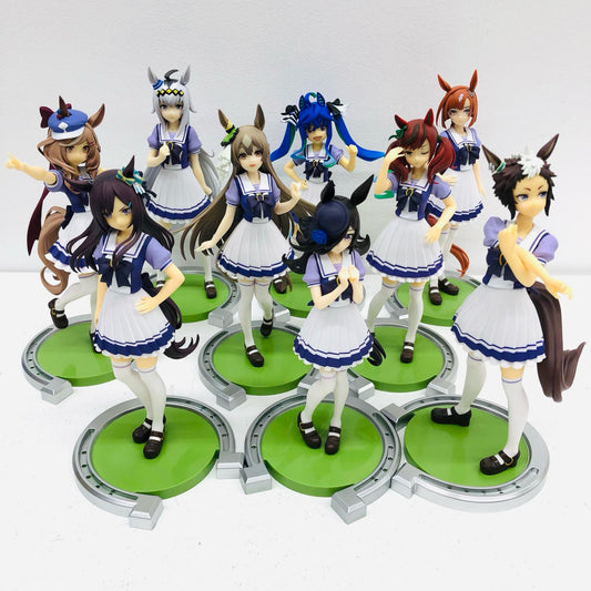 【中古】 ウマ娘 プリティーダービー フィギュア ダイタクヘリオス ほか 9体【フィギュア】【加古川物流】