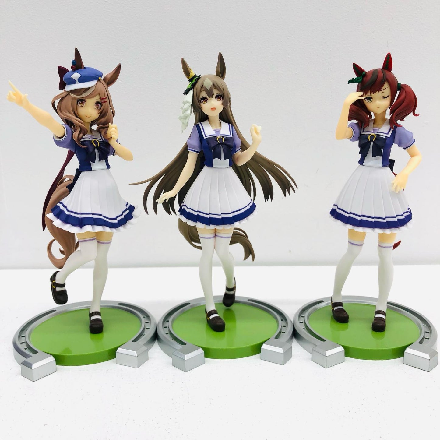 【中古】 ウマ娘 プリティーダービー フィギュア ダイタクヘリオス ほか 9体【フィギュア】【加古川物流】
