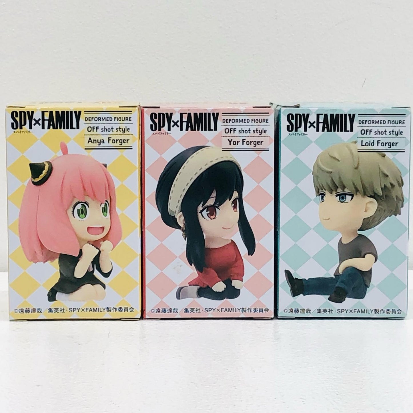 【中古】 「SPY×FAMILY」 フィギュア アーニャ/ヨル/ロイド オフショットスタイル 3点【フィギュア】【加古川物流】