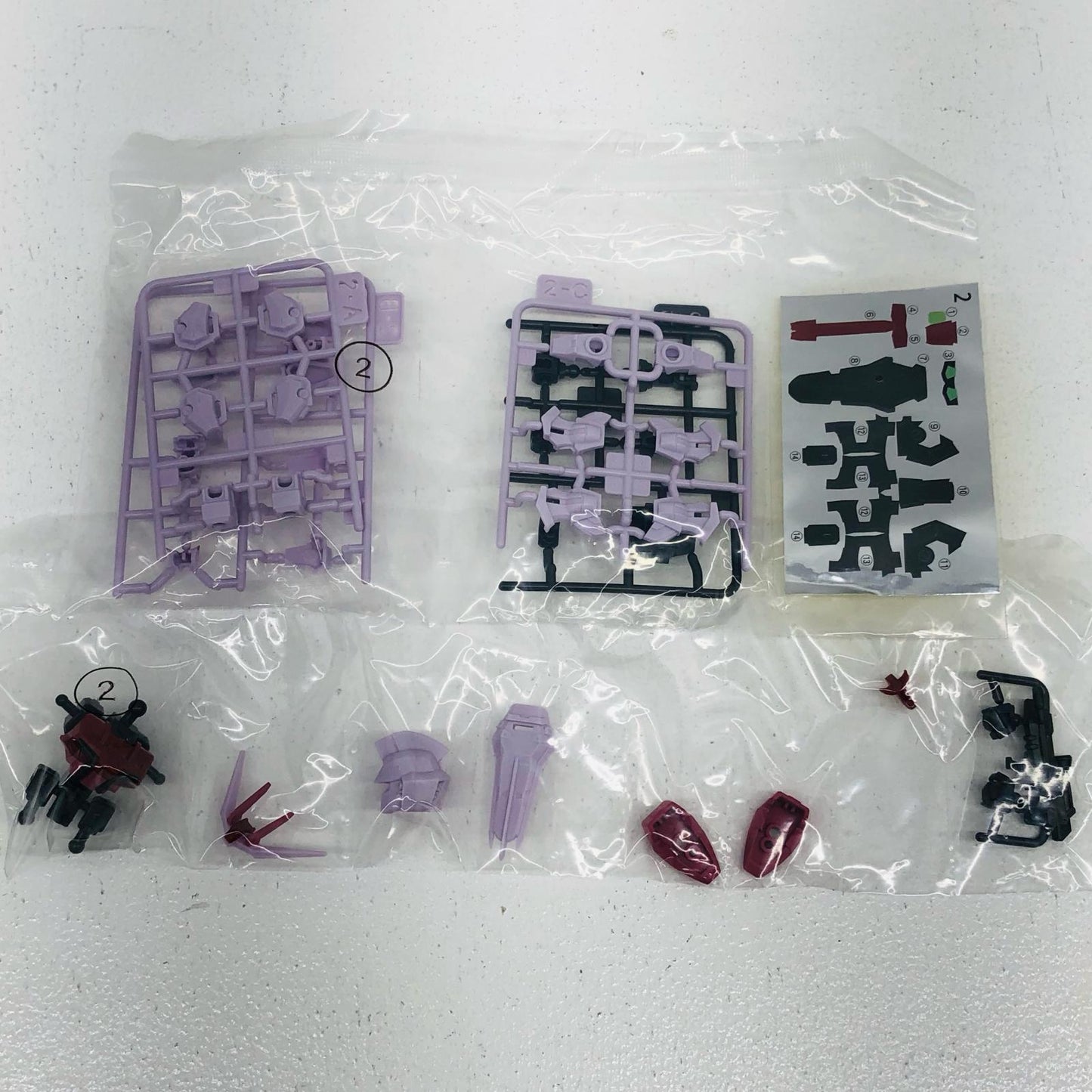 【中古】 MOBILITY JOINT GUNDAM VOL.6 プラモデル 02.ストライクルージュ06.EXパーツ 2点【加古川物流】