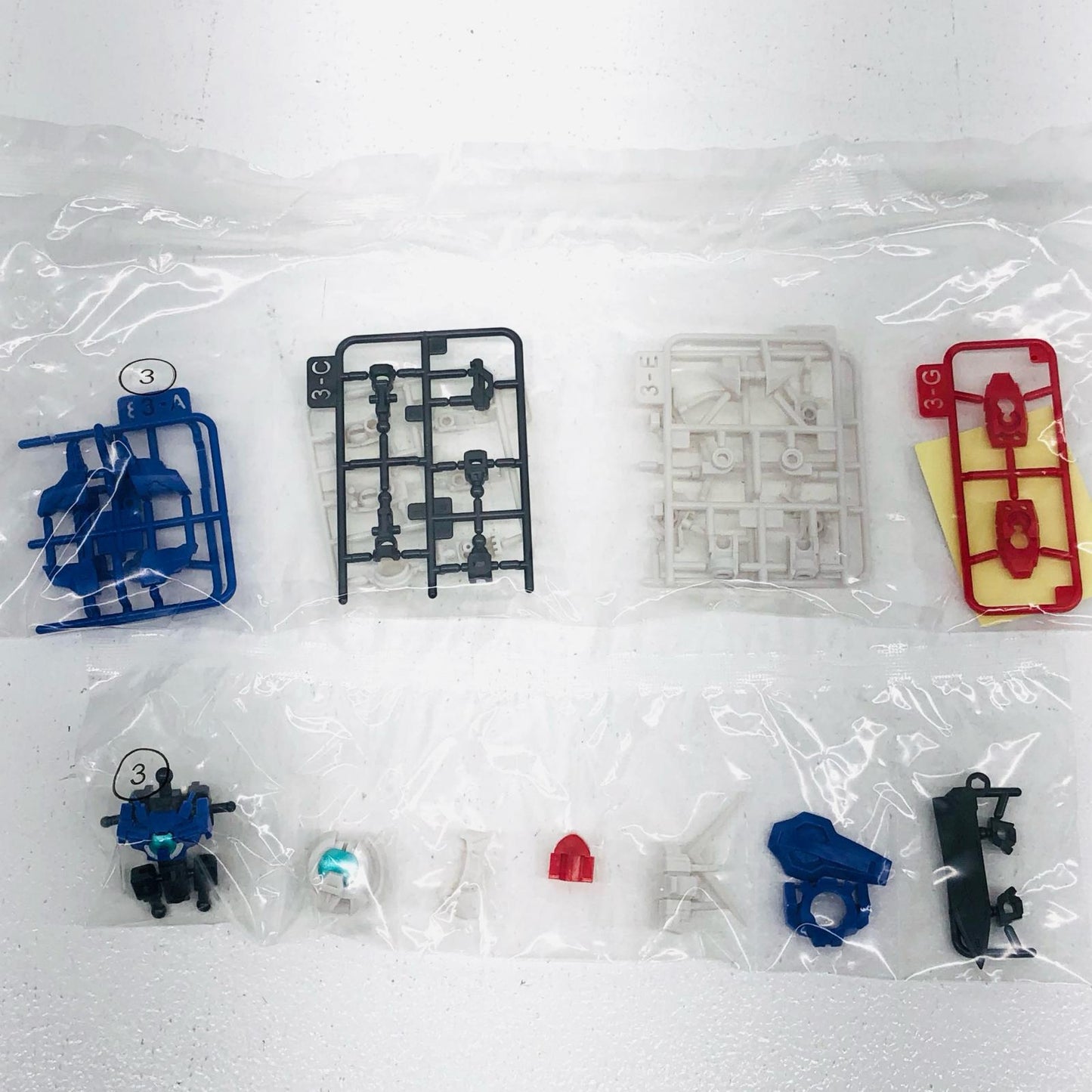 【中古】 MOBILITY JOINT GUNDAM VOL.5 プラモデル 03.ガンダムエクシア07.EXパーツ 2点【加古川物流】