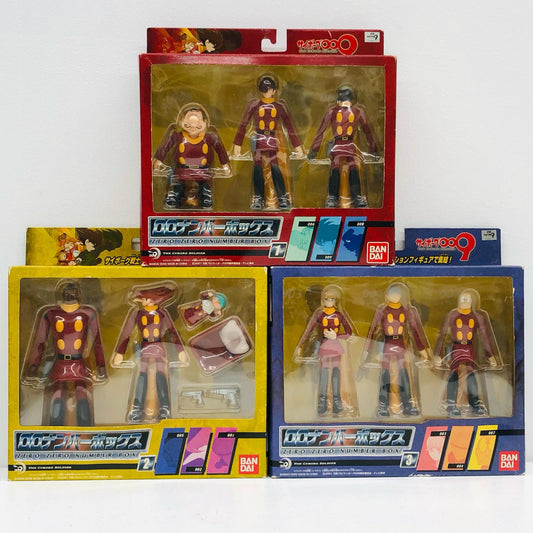 【中古】 「サイボーグ009」 フィギュア 00ナンバーボックス1.2.3 3点セット【フィギュア】【加古川物流】