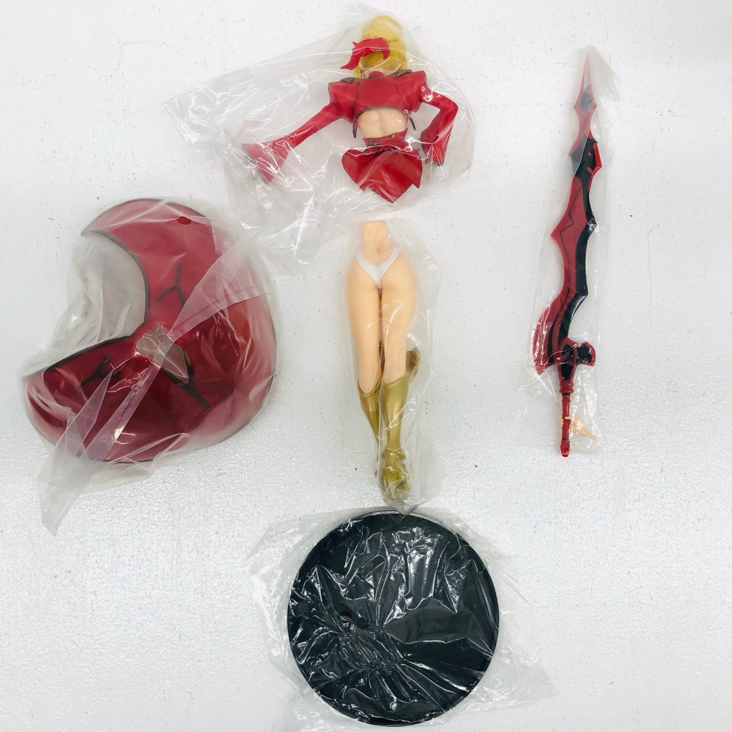 【中古】 「Fate」 フィギュア セイバー/遠坂リン EXTRA Last Encore SPMほか 3体【フィギュア】【加古川物流】