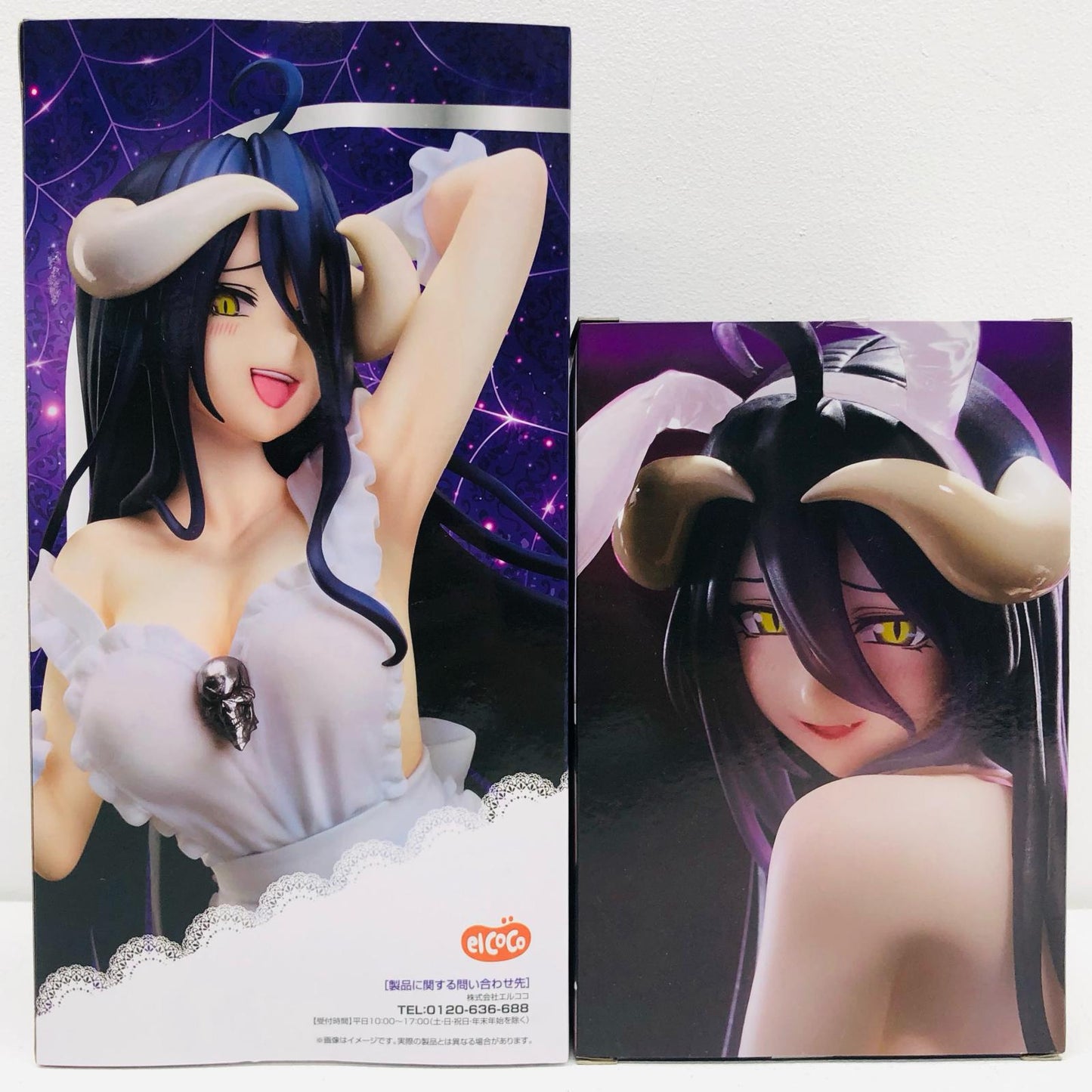 【中古】 「オーバーロード」 フィギュア アルベド~バニーver. DesktopCute ほか 2体【フィギュア】【加古川物流】