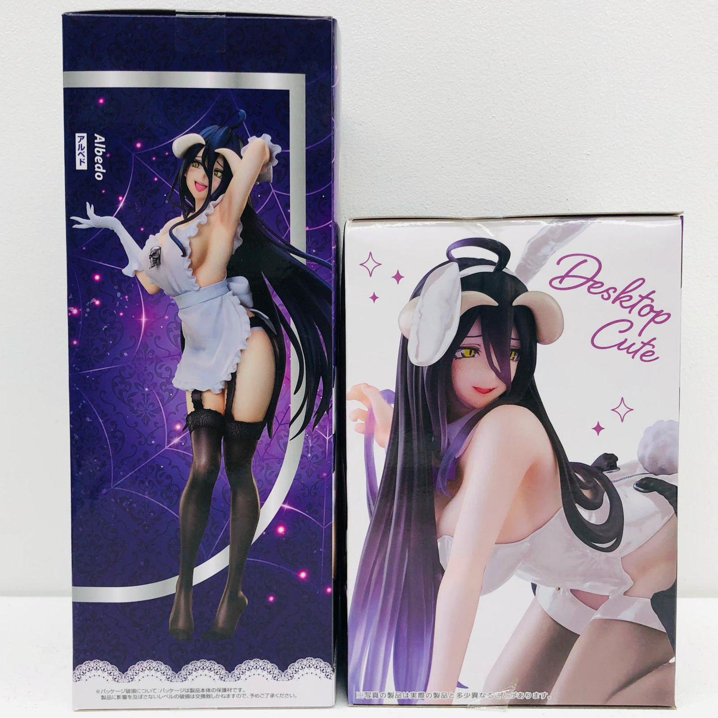 【中古】 「オーバーロード」 フィギュア アルベド~バニーver. DesktopCute ほか 2体【フィギュア】【加古川物流】