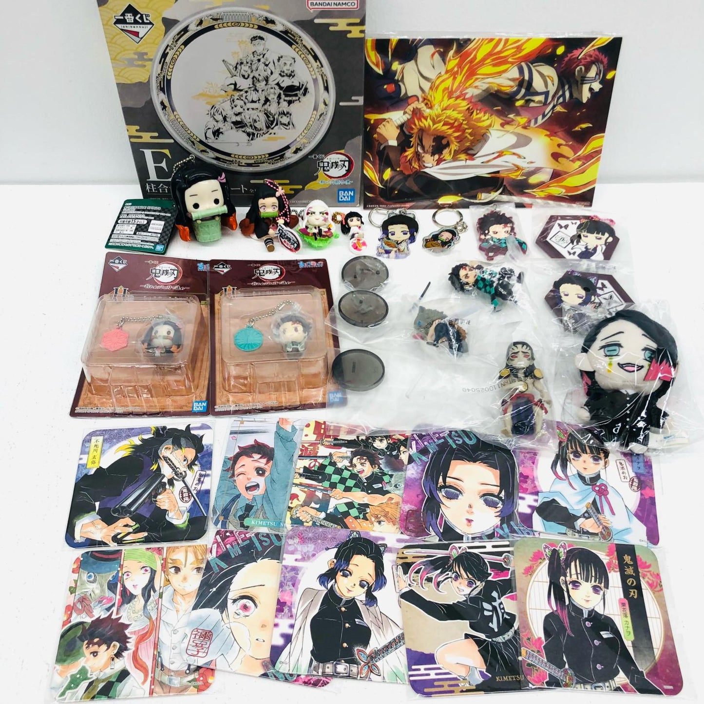 【中古】 鬼滅の刃 フィギュア 竈門炭治郎 煉獄杏寿郎 ほか WCF/一番くじ/まとめ 17点【フィギュア】【加古川物流】