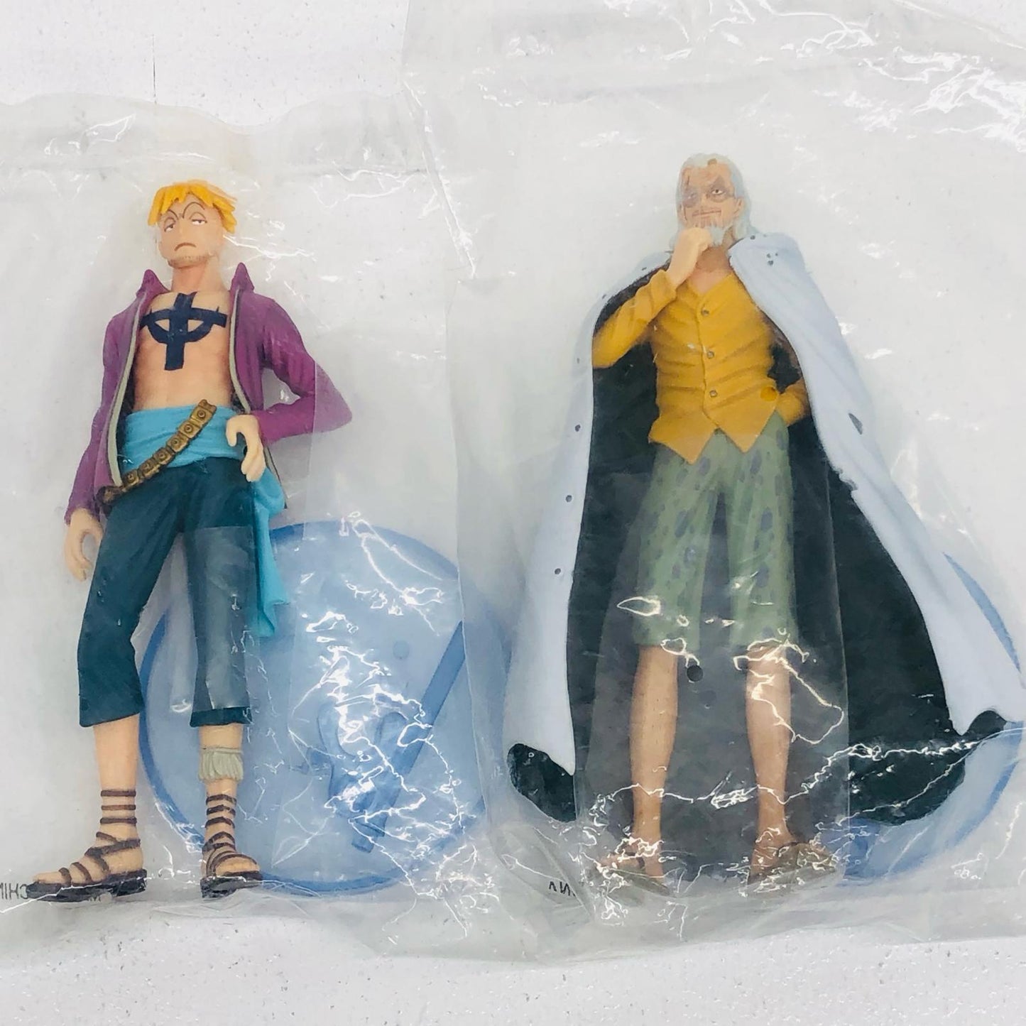 【中古】 「ワンピース」 フィギュア マルコ/レイリー 超スタイリング 2体【フィギュア】【加古川物流】