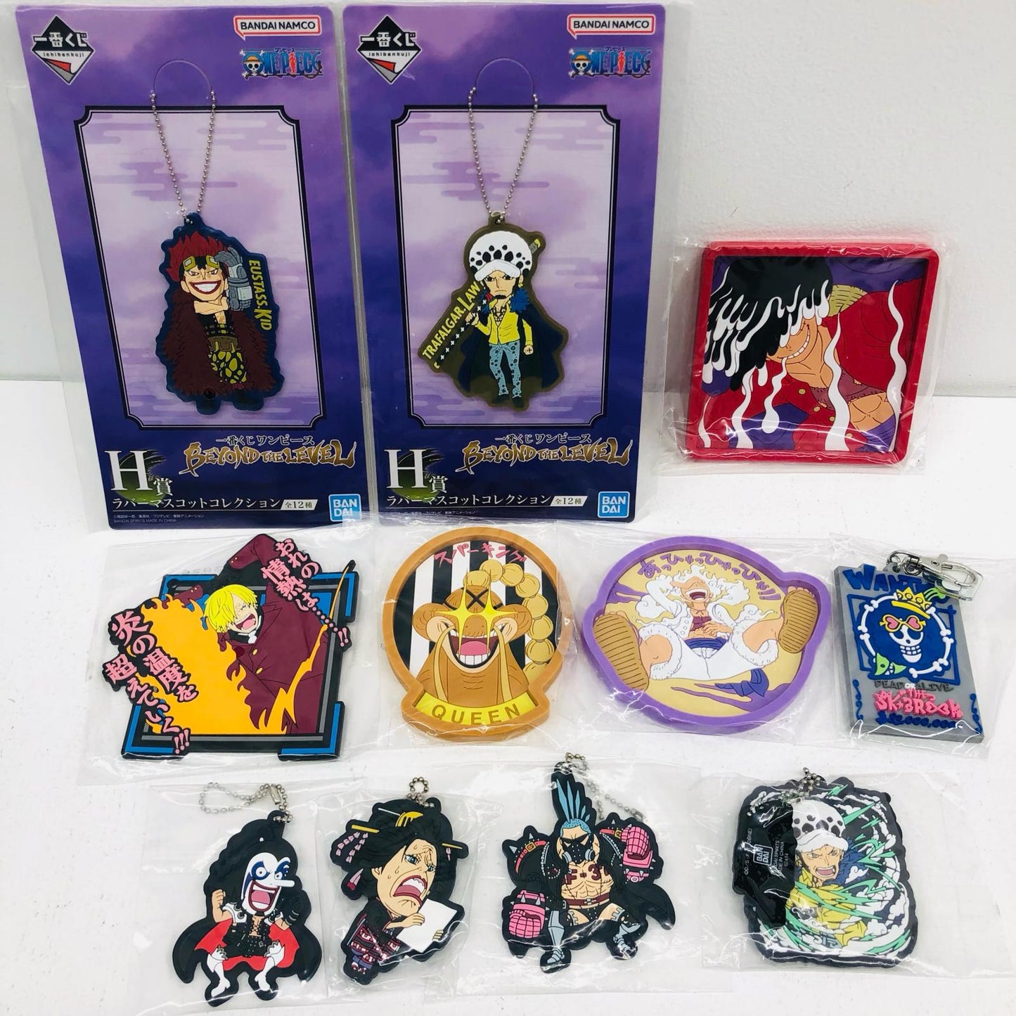 【中古】 「ワンピース」 その他ホビー ルフィ ロー ほかラバストまとめ 一番くじ 11点【加古川物流】