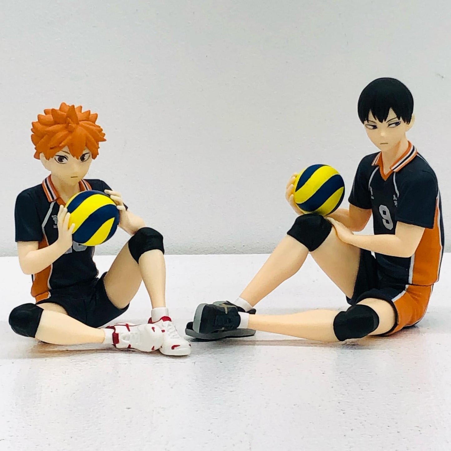 【中古】 「ハイキュー!!」 フィギュア 日向翔陽-影山飛雄 ぬーどるストッパー 2体セット【フィギュア】【加古川物流】