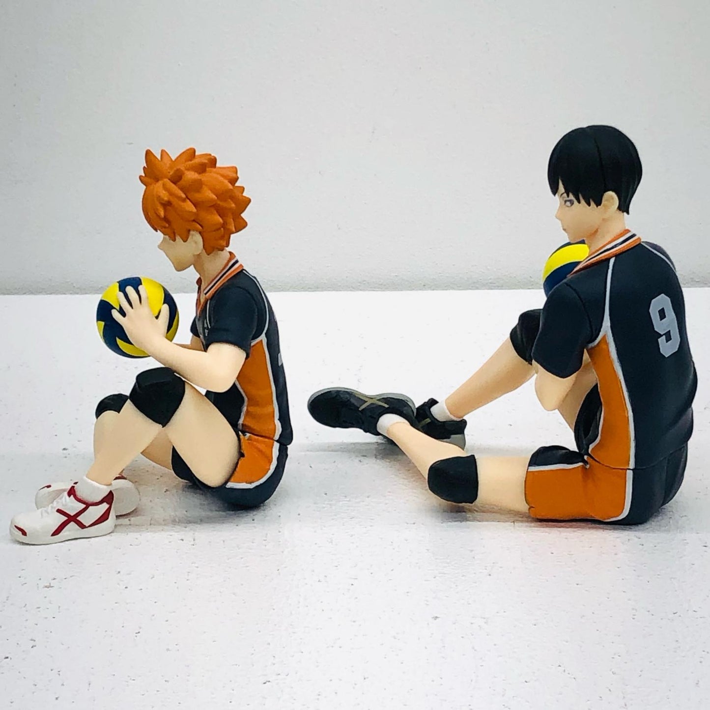 【中古】 「ハイキュー!!」 フィギュア 日向翔陽-影山飛雄 ぬーどるストッパー 2体セット【フィギュア】【加古川物流】