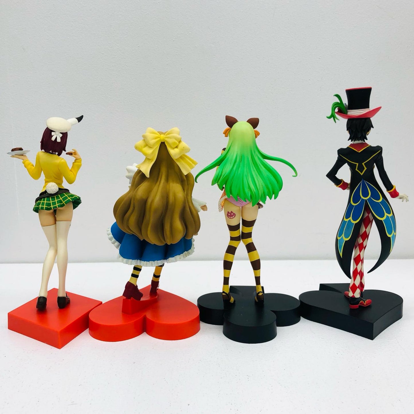 【中古】 「コードギアス 反逆のルルーシュR2」 フィギュア C.C. ほか DX~INWONDERLAND~vol.1&2 4体セット【フィギュア】【加古川物流】