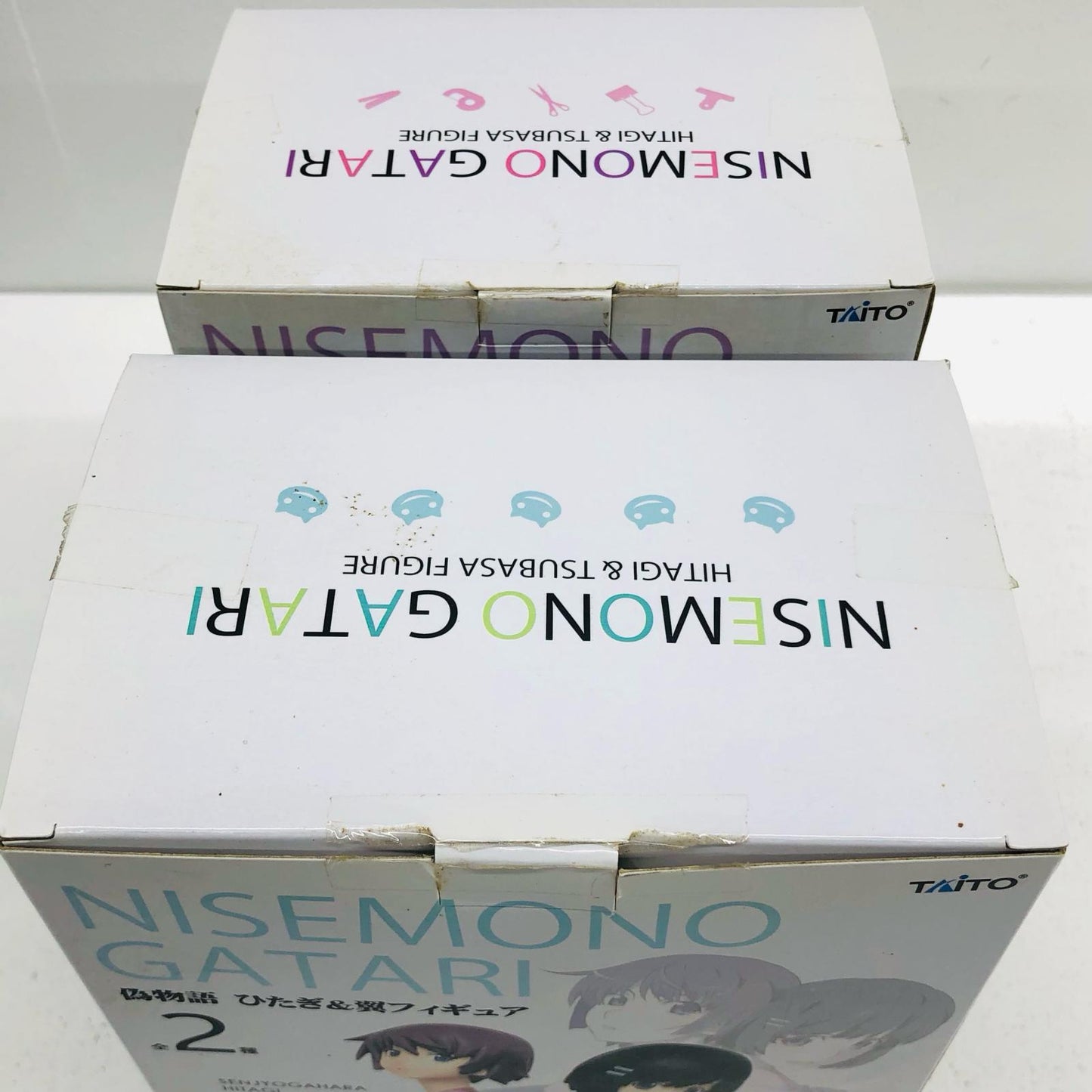 【中古】 '全2種セット「偽物語」ひたぎ&翼フィギュア'【フィギュア】【加古川物流】