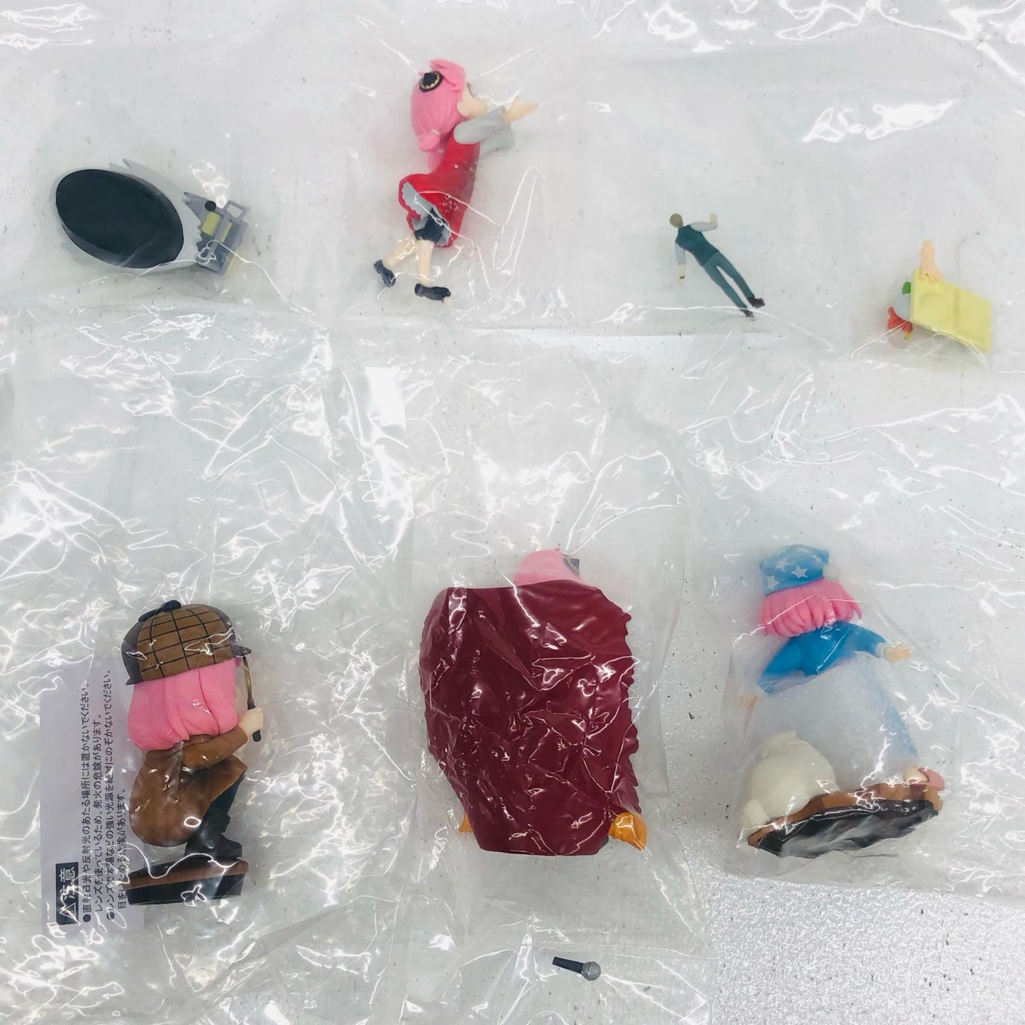 【中古】 「SPY×FAMILY」 フィギュア アーニャ 箱入り 4体セット【フィギュア】【加古川物流】