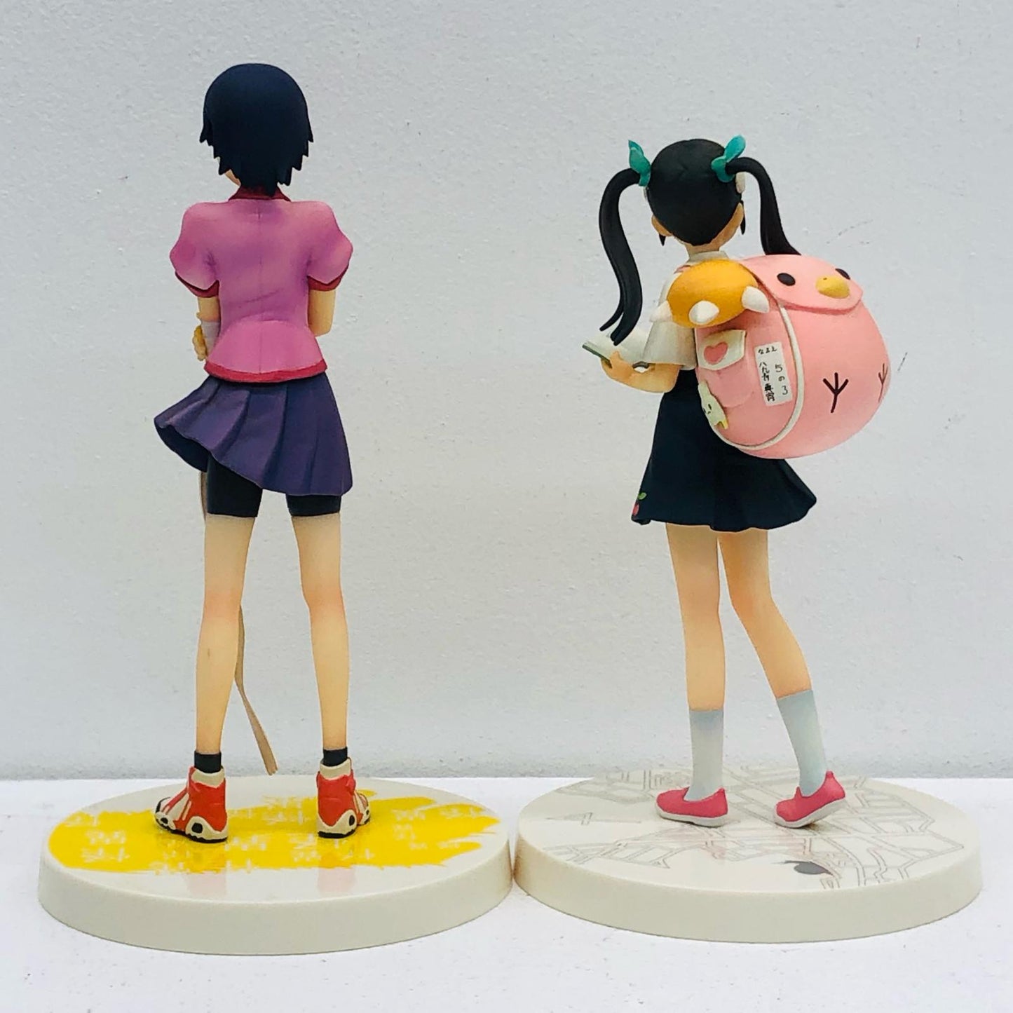 【中古】 物語シリーズ DXF フィギュア 八九寺真宵 神原駿河 西尾維新アニメプロジェクト 2体セット【フィギュア】【加古川物流】