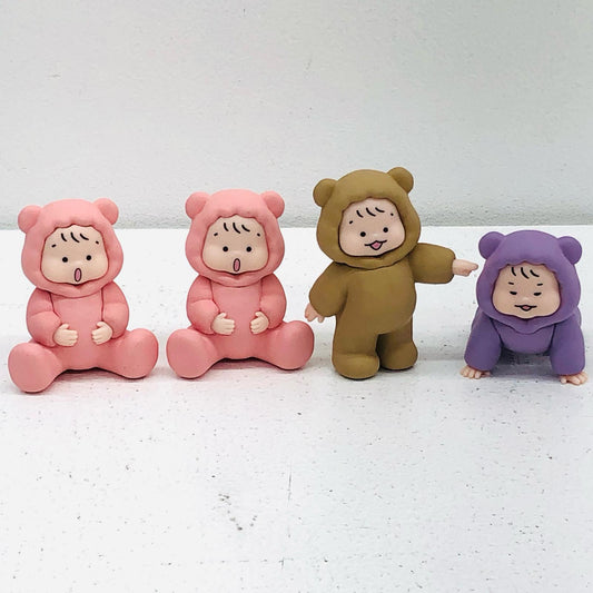 【中古】 おおのたろう 奇譚クラブ フィギュア もこもこ赤ちゃんコレクション 4体セット【フィギュア】【加古川物流】