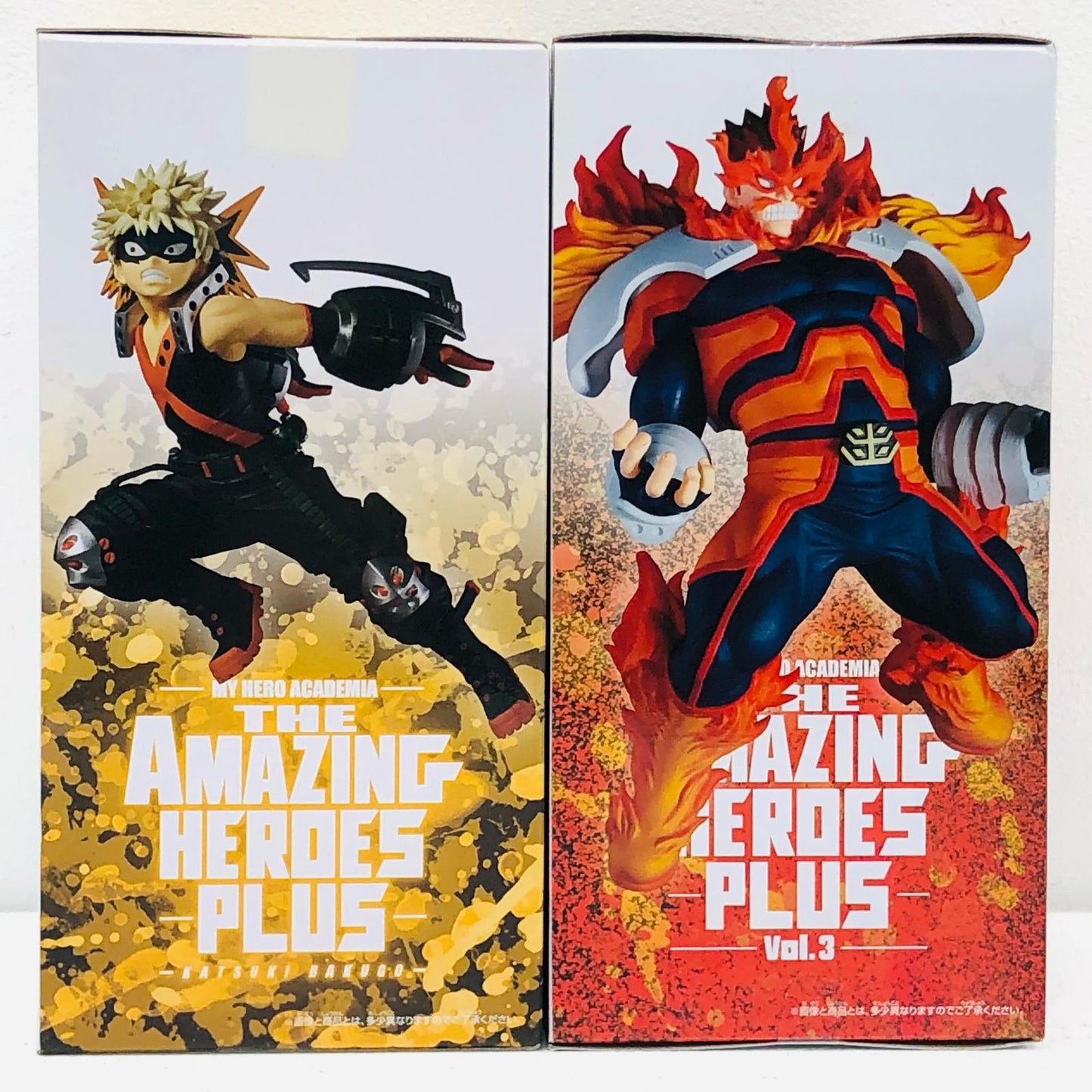 【中古】 「僕のヒーローアカデミア」 フィギュア 爆豪勝己/エンデヴァー アメイジングヒーローズ プラス 2体セット【フィギュア】【加古川物流】