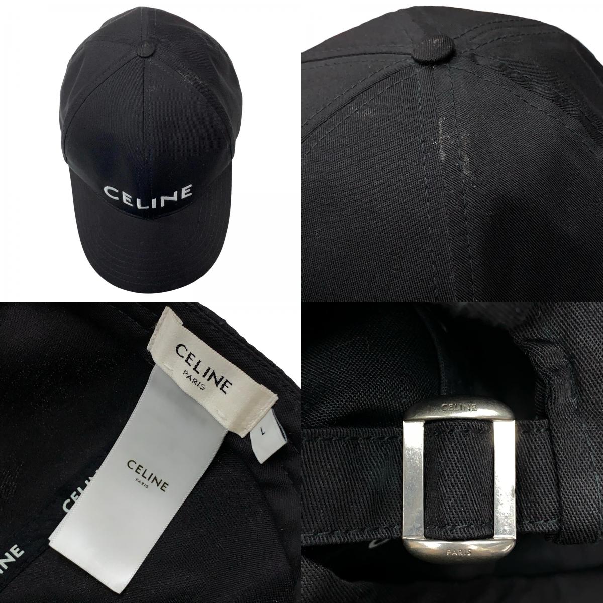CELINE | セリーヌ キャップ 2AUS9242N ブラック