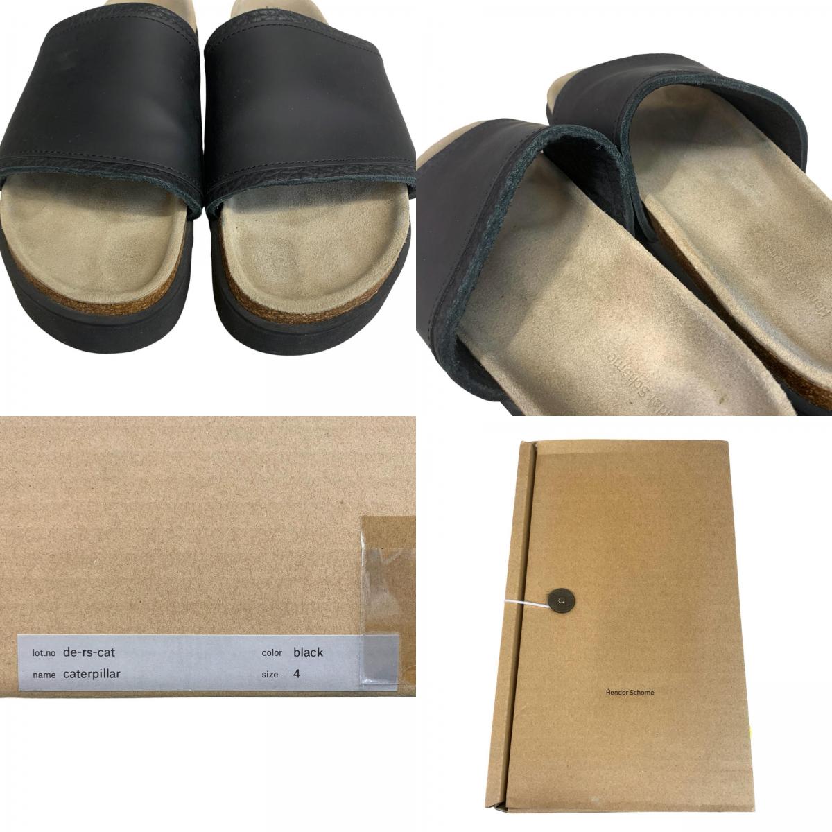 Hender Scheme | エンダースキーマ caterpillar サンダル ブラック サイズ:4