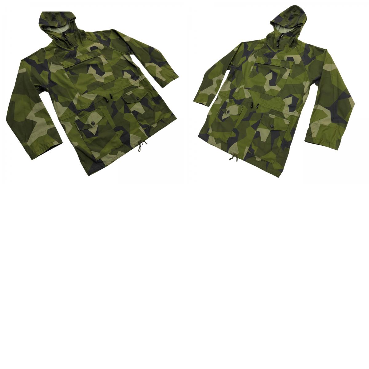 スウェーデン軍 M-90 スカンジナビアカモ ミリタリージャケット カモ【瀬戸大橋店】