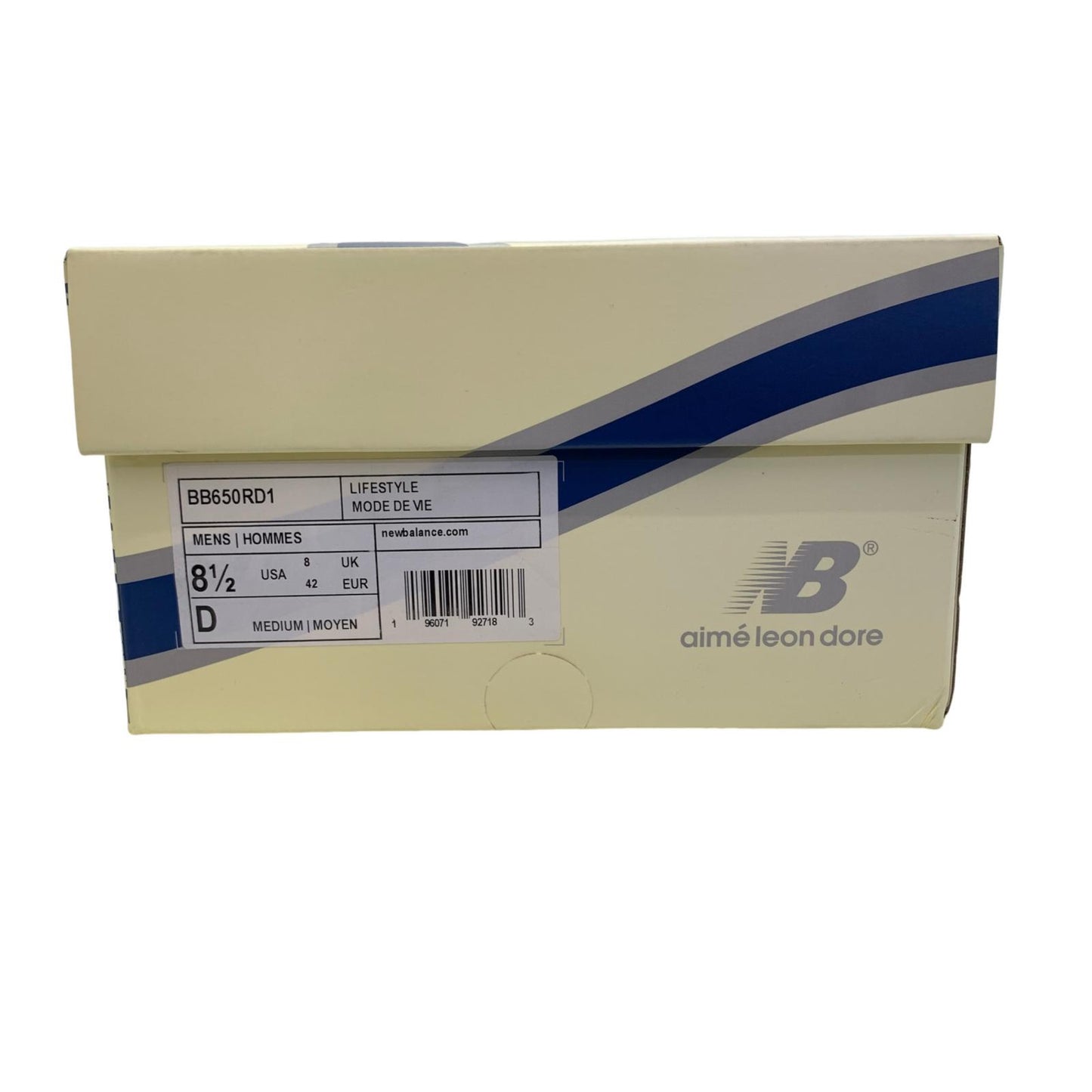 NEW BALANCE | ニューバランス Aim? Leon Dore × New Balance スニーカー ホワイト 26.5cm