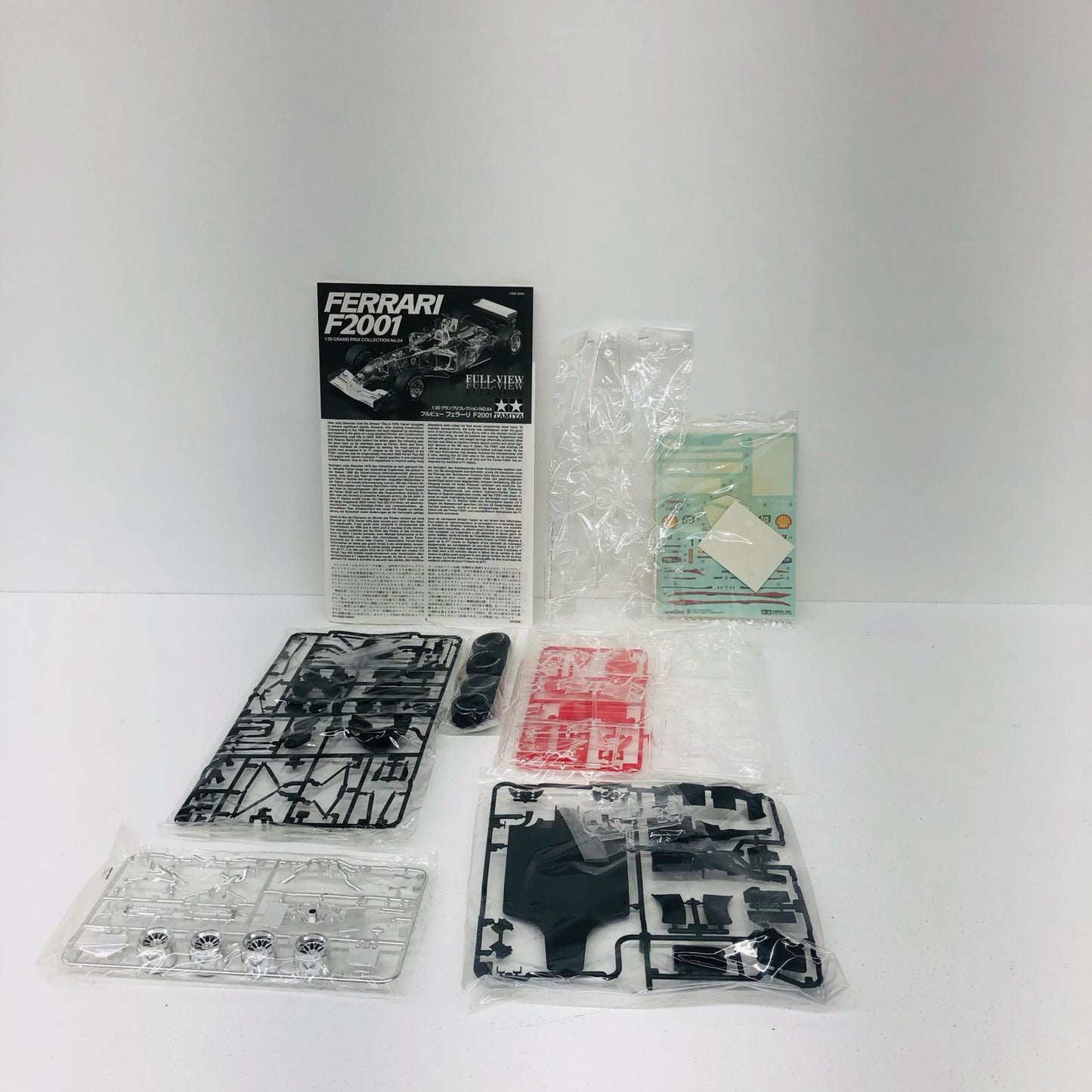 【中古】 グランプリコレクション No.54 プラモデル フルビュー フェラーリ F2001 1/20スケール 20054【倉吉店】