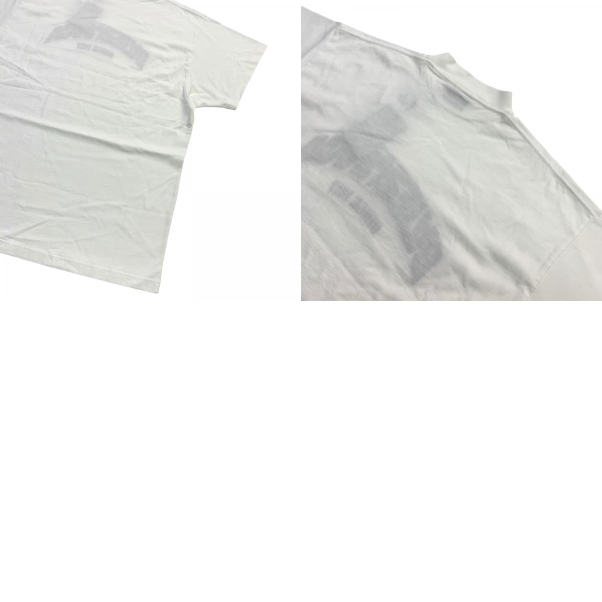 BALENCIAGA | バレンシアガ BACK FLIP LOGO VINTAGE JERSE Oversized I-Shirt 半袖Tシャツ ホワイト サイズ:L【瀬戸大橋店】