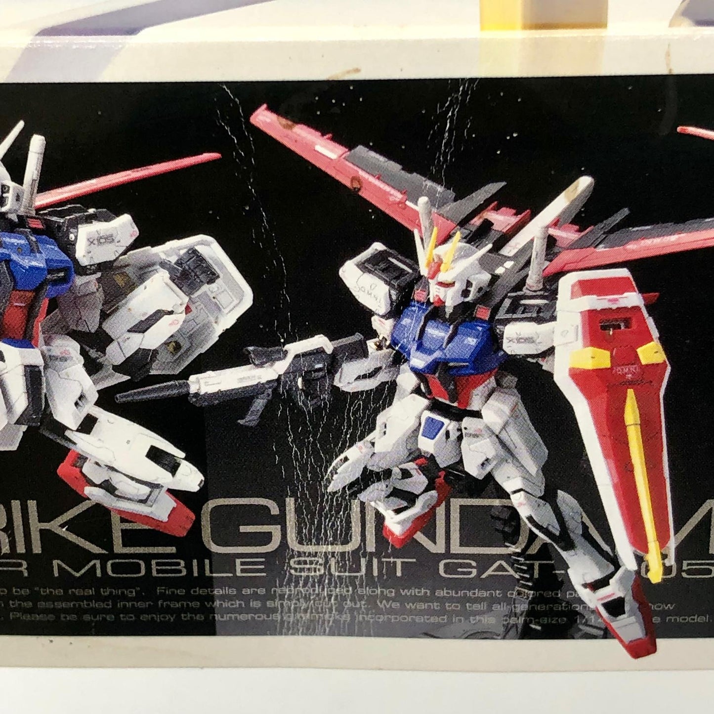 プラモデル 1/144RGGAT-X105エールストライクガンダム「機動戦士ガンダムSEED」 GAT-X105エールストライクガンダム RG【尾張小牧店】