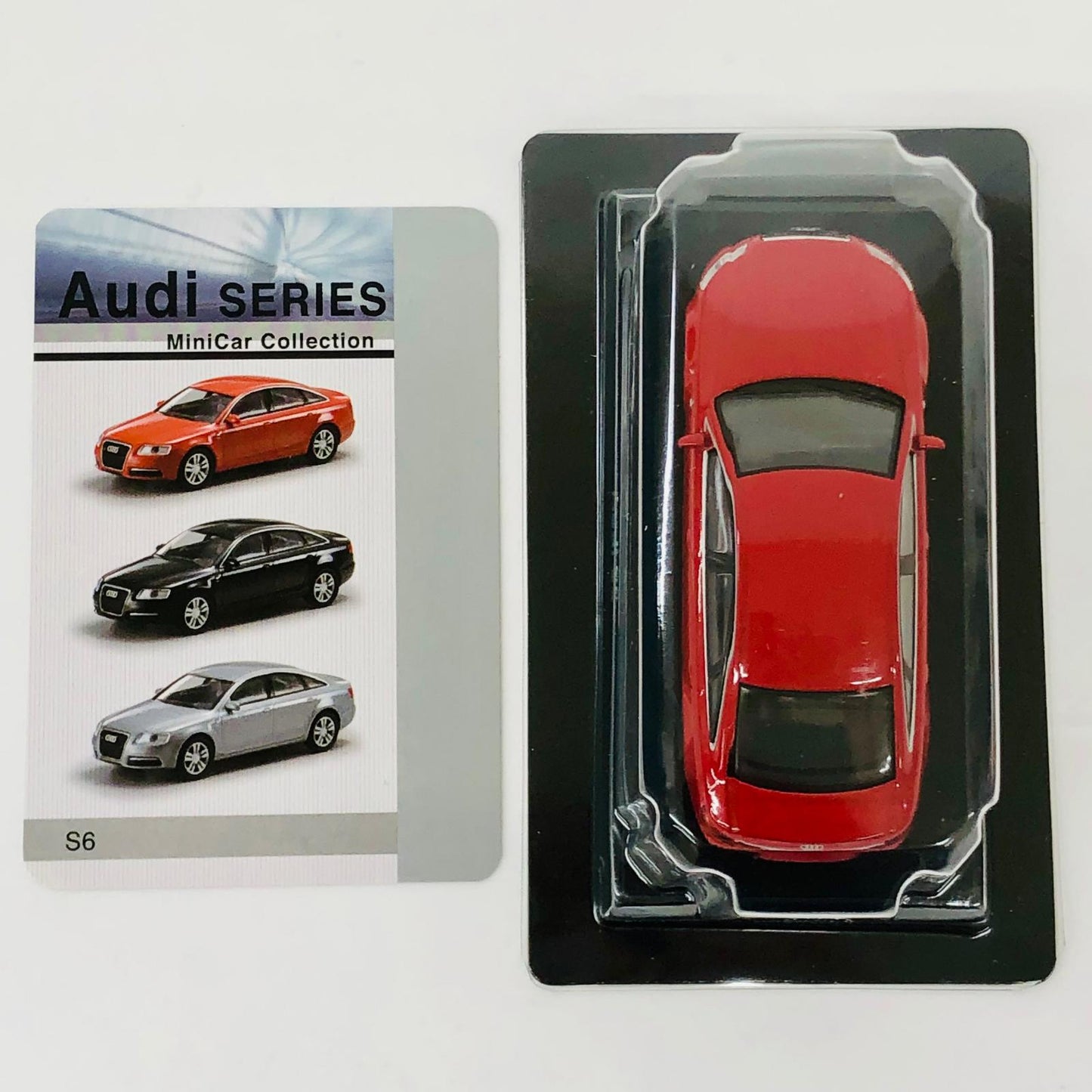 おもちゃ・玩具 1/64AudiS6(レッド)「アウディミニカーコレクション」サークルK・サンクス限定 AudiS6 1/64スケール サークルK・サンクス限定【加古川物流】