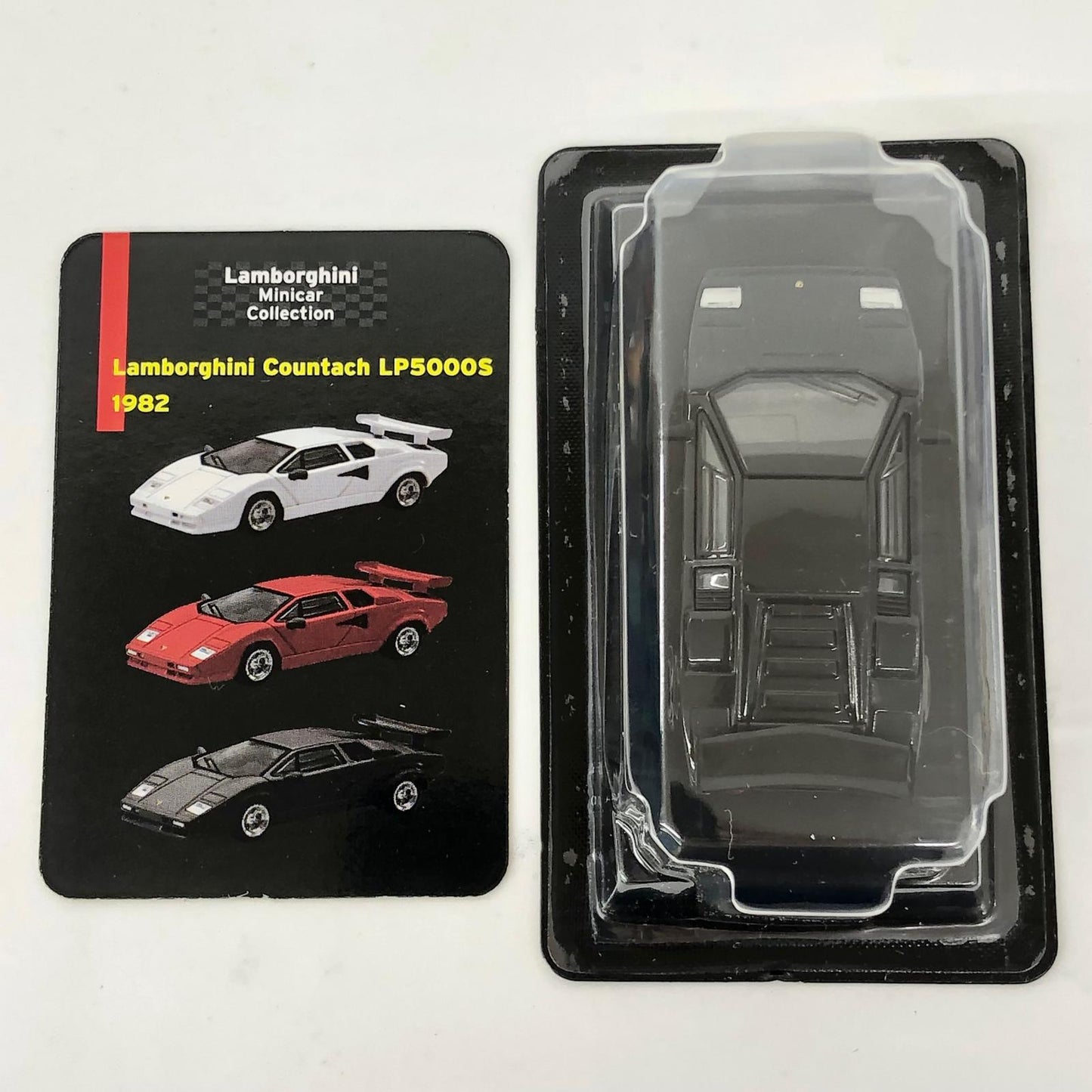 おもちゃ・玩具 1/64LamborghiniCountachLP5000S(ブラック)「ランボルギーニミニカーコレクション」サークルK・サンクス限定 LamborghiniCountachLP5000S 1/64スケール サークルK・サンクス限定【加古川物流】