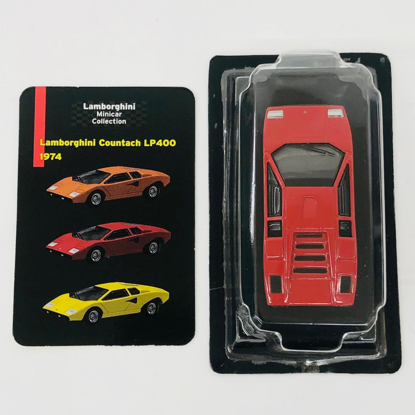 おもちゃ・玩具 1/64LamborghiniCountachLP400(レッド)「ランボルギーニミニカーコレクション」サークルK・サンクス限定 LamborghiniCountachLP400 1/64スケール サークルK・サンクス限定【加古川物流】