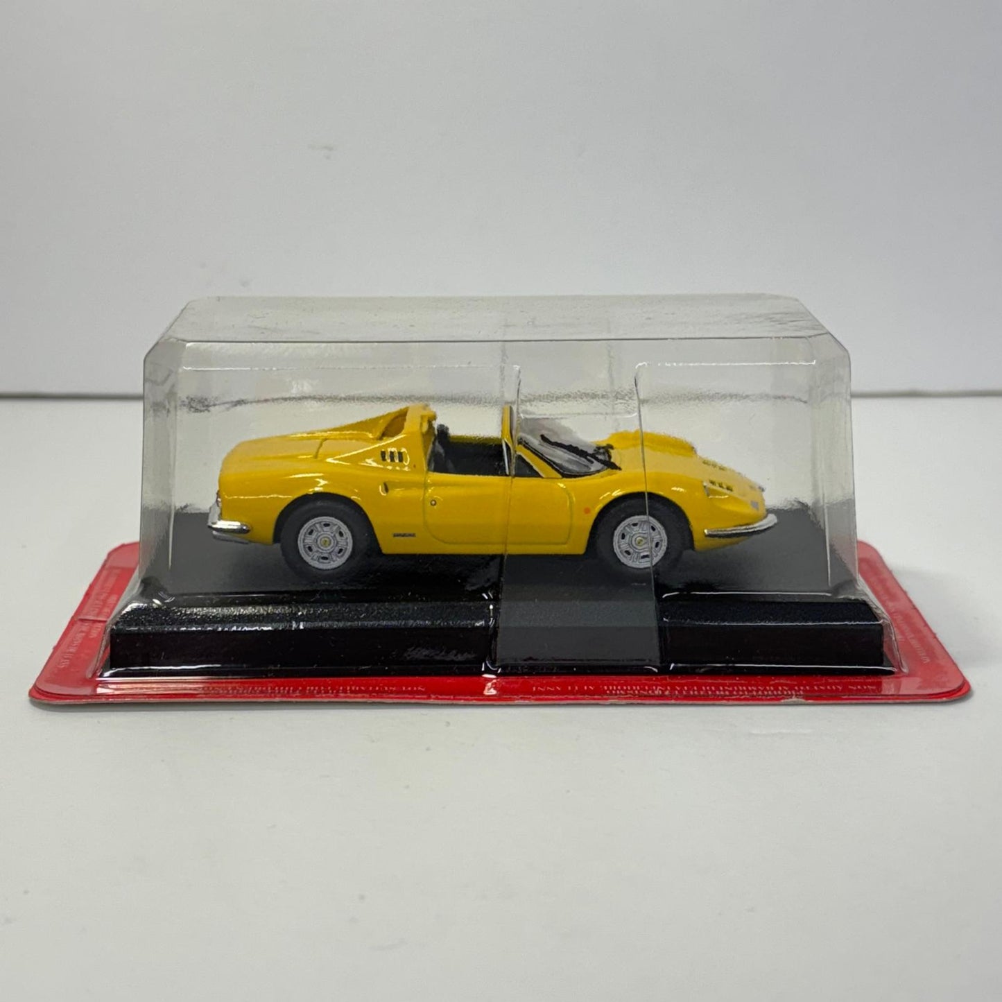 おもちゃ・玩具 1/43 FERRARI DINO 246 GTS(イエロー) -フェラーリ ディーノ 246 GTS- 「フェラーリコレクション」 第7号付録 FERRARI DINO 246 GTS 1/43スケール 7【加古川物流】