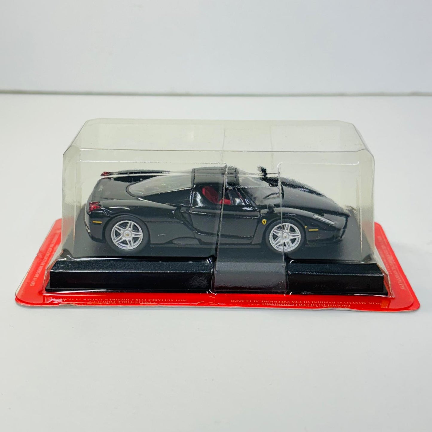 おもちゃ・玩具 1/43 ENZO Ferrari(ブラック) 「フェラーリコレクション」 第14号付録 ENZO Ferrari 1/43スケール 14【加古川物流】
