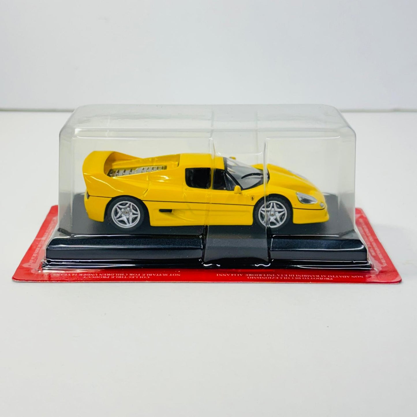おもちゃ・玩具 1/43 FERRARI F50(イエロー) -フェラーリ F50- 「フェラーリコレクション」 第2号付録 FERRARI F50 1/43スケール 2【加古川物流】