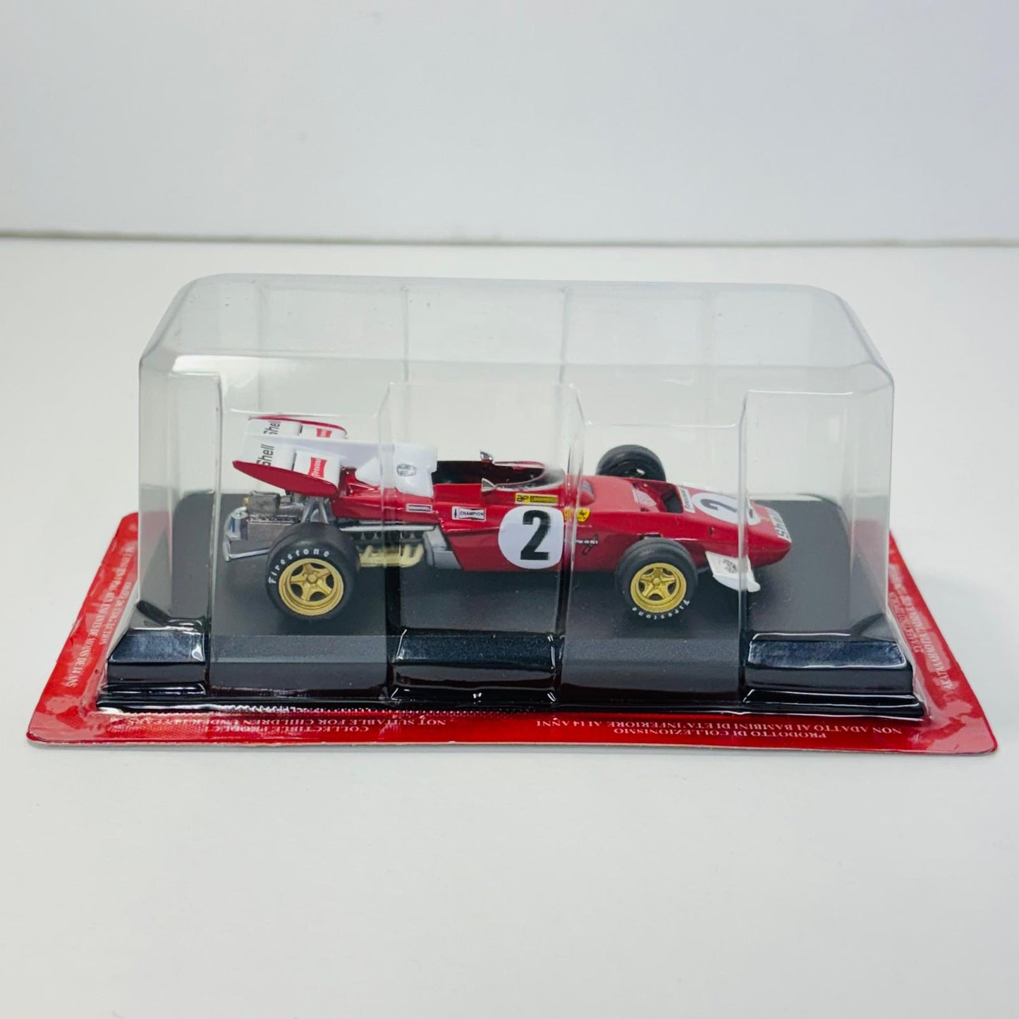 おもちゃ・玩具 1/43 Ferrari F312 B2 #2(レッド×ホワイト) 「フェラーリコレクション」 第39号付録 Ferrari F312 B2 #2 1/43スケール 39【加古川物流】
