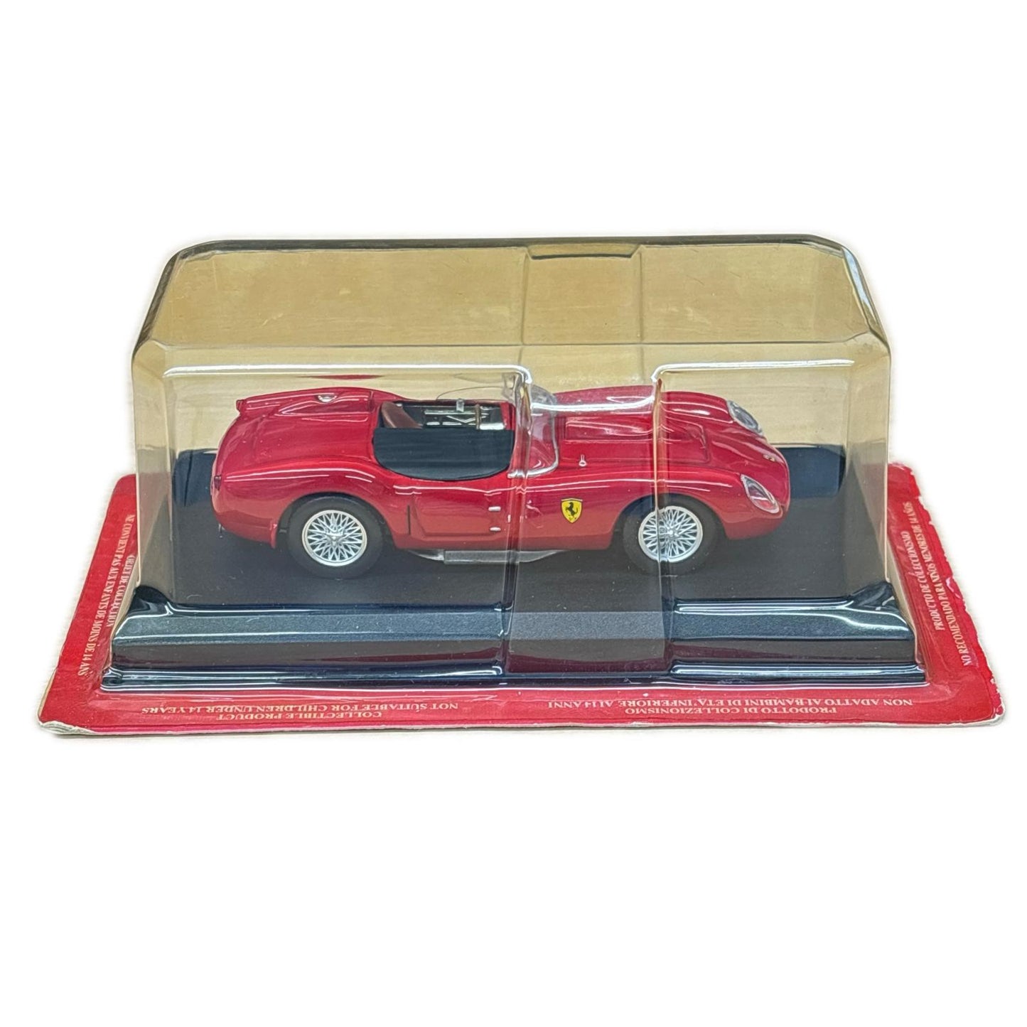 おもちゃ・玩具 1/43 Ferrari 250 TESTA ROSSA(レッド) -フェラーリ 250 テスタロッサ- 「フェラーリコレクション」 第6号付録 Ferrari 250 TESTA ROSSA 1/43スケール 6【加古川物流】